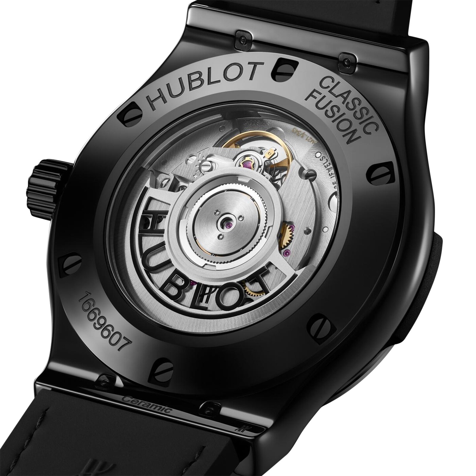 Replica Hublot Classic Fusion Gold Crystal Ceramic 42mm 542.CX.0660.LR 3 Replica Hublot Classic Fusion Gold Crystal Ceramic 42mm 542.CX.0660.LR