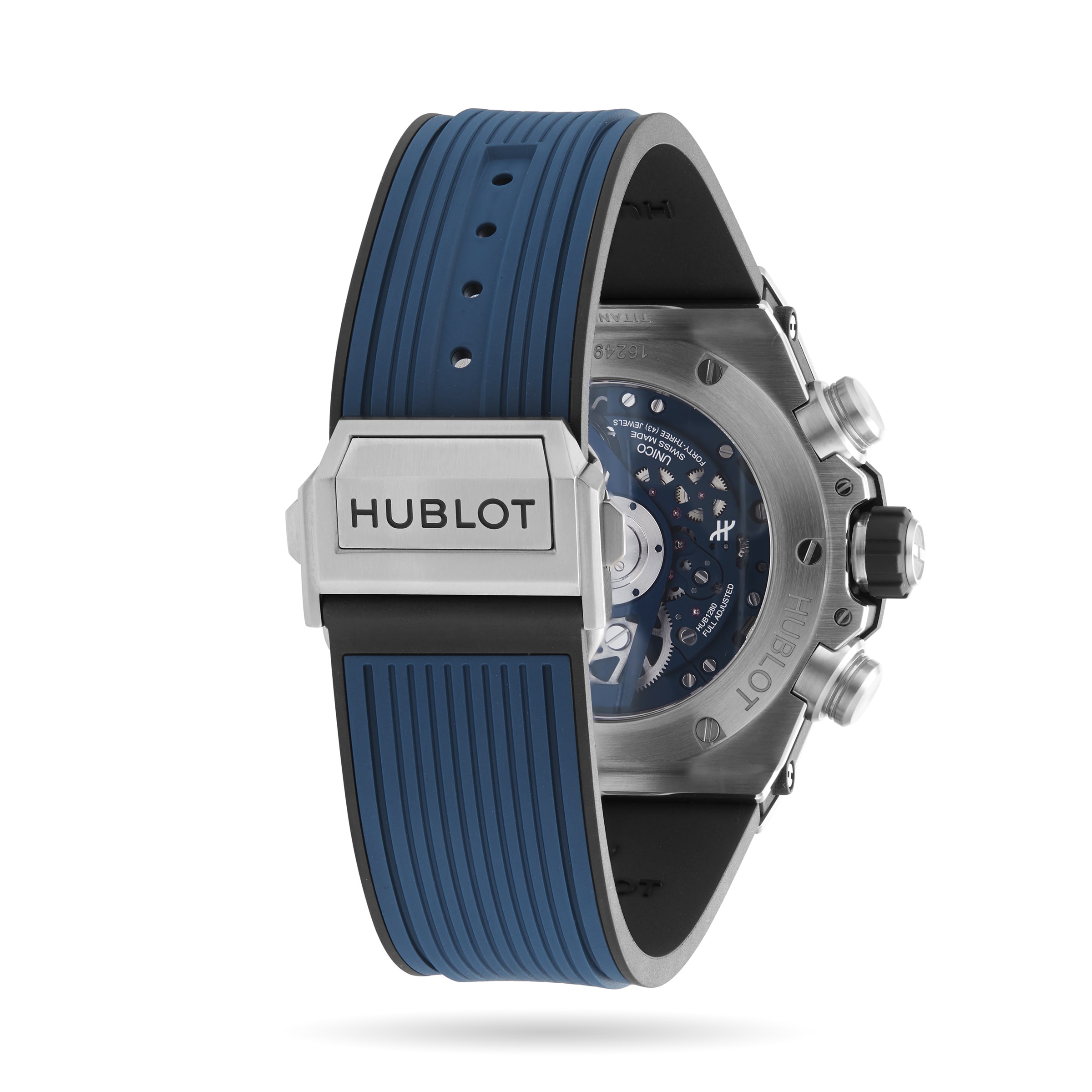 Replica Hublot Big Bang Unico Titanium Blue 44mm Mens details 421.NX.5170.RX 3 Replica Hublot Big Bang Unico Titanium Blue 44mm Mens details 421.NX.5170.RX
