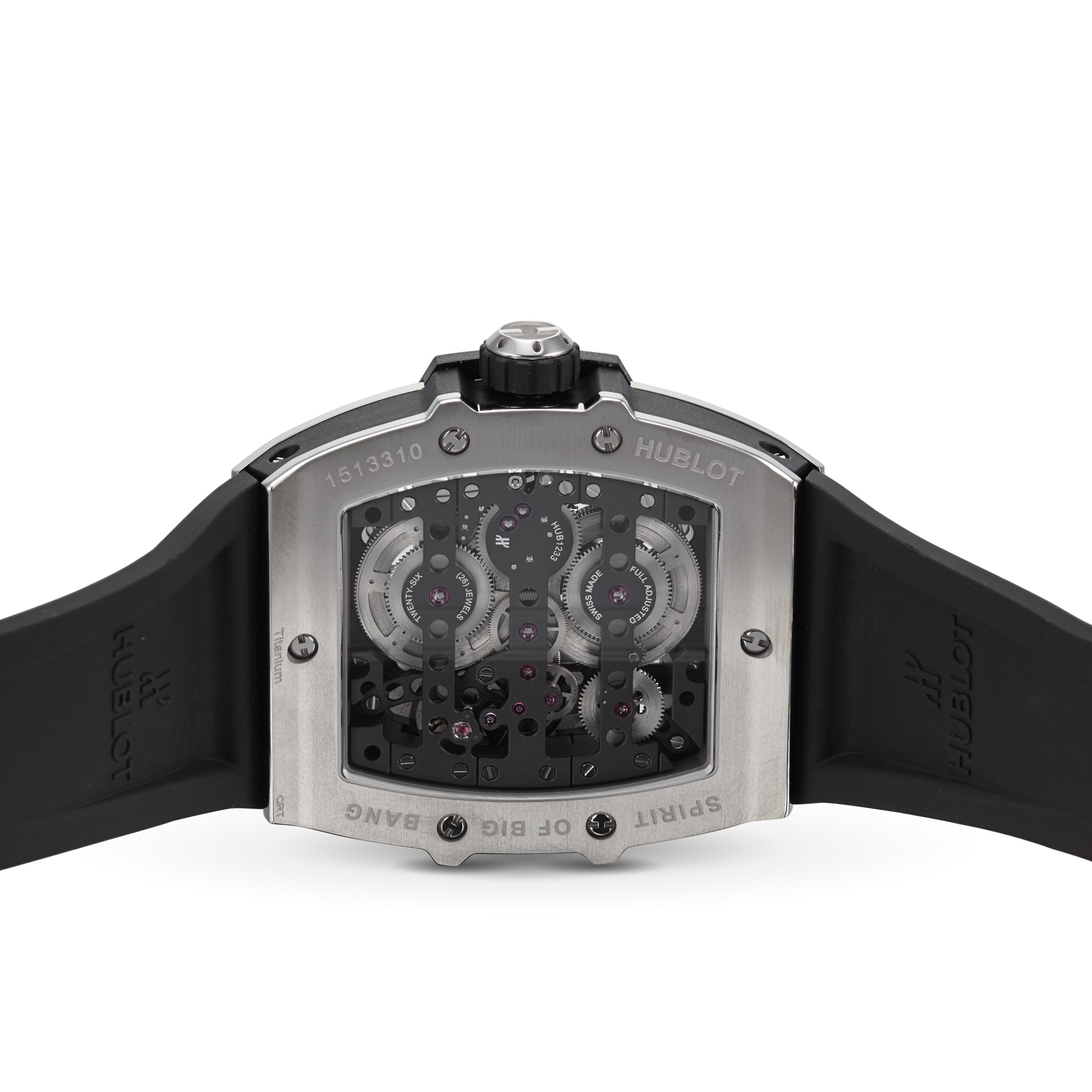 Replica Hublot Spirit of Big Bang Meca-10 Titanium Chronograph 45mm 614.NX.1170.RX 3 Replica Hublot Spirit of Big Bang Meca-10 Titanium Chronograph 45mm 614.NX.1170.RX