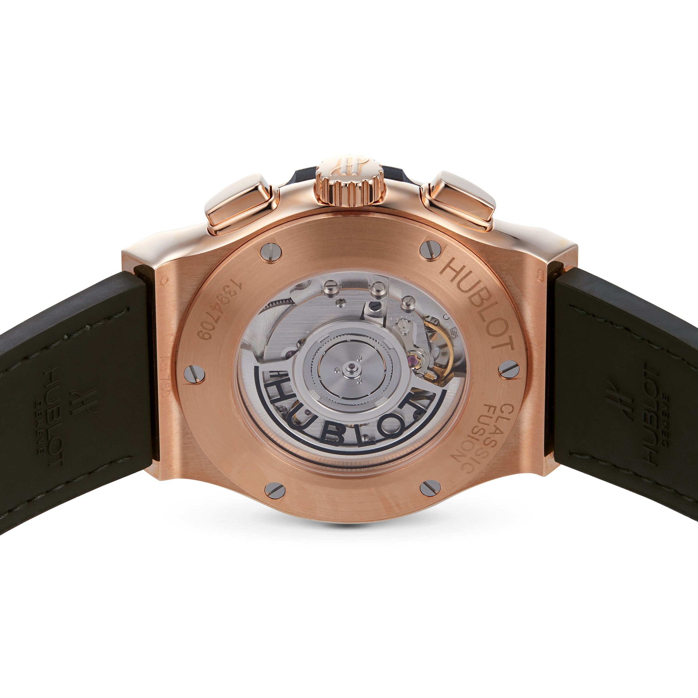 Replica Hublot Classic Fusion Chronograph King Gold Green Automatic 42mm 541.OX.8980.LR