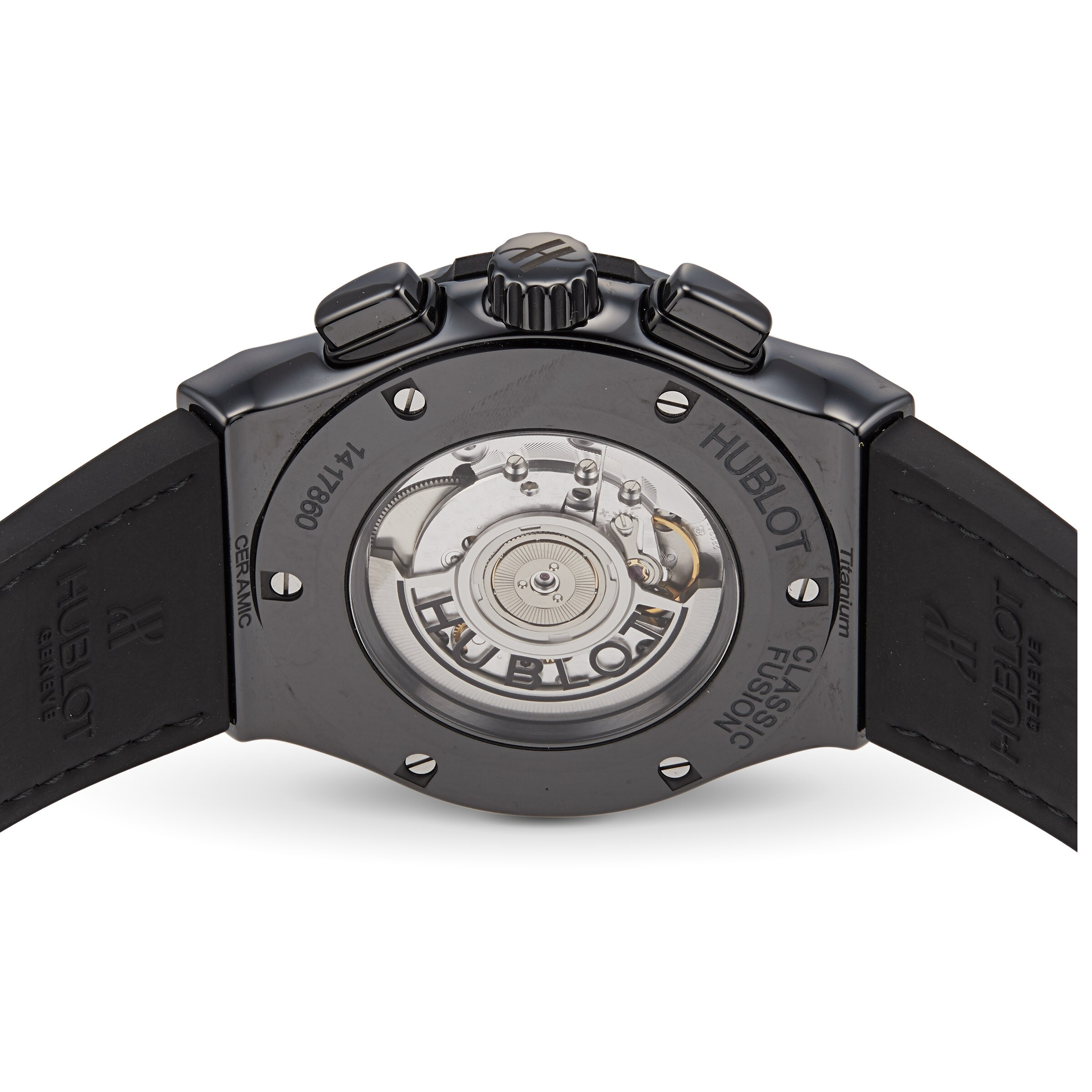 Replica Hublot Classic Fusion Aerofusion Black Magic Chronograph 45mm 525.CM.0170.LR 3 Replica Hublot Classic Fusion Aerofusion Black Magic Chronograph 45mm 525.CM.0170.LR