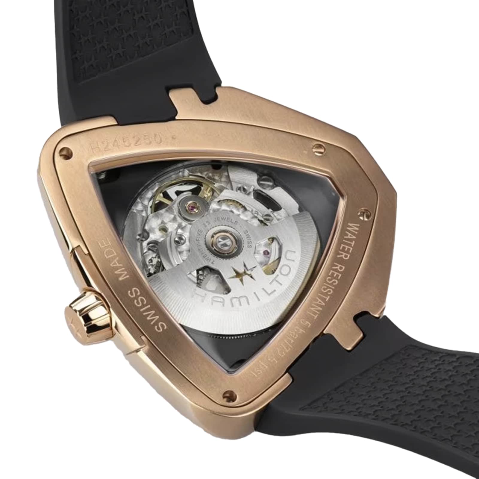 Replica Hamilton Ventura Elvis80 42mm Mens details Black H24525332 3 Replica Hamilton Ventura Elvis80 42mm Mens details Black H24525332