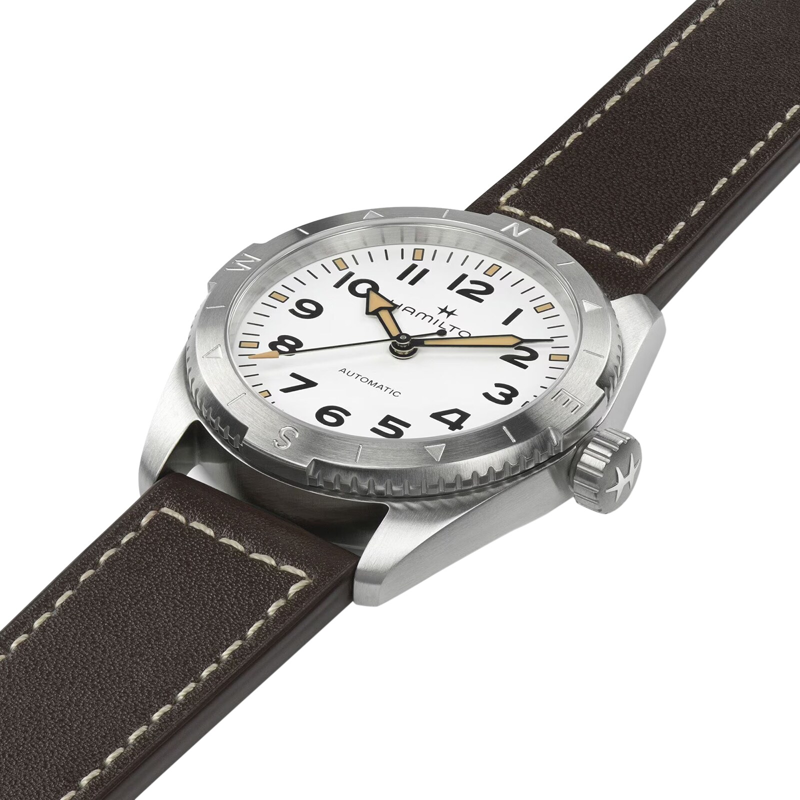 Replica Hamilton Khaki Field Expedition Automatic 37mm Mens details White H70225510