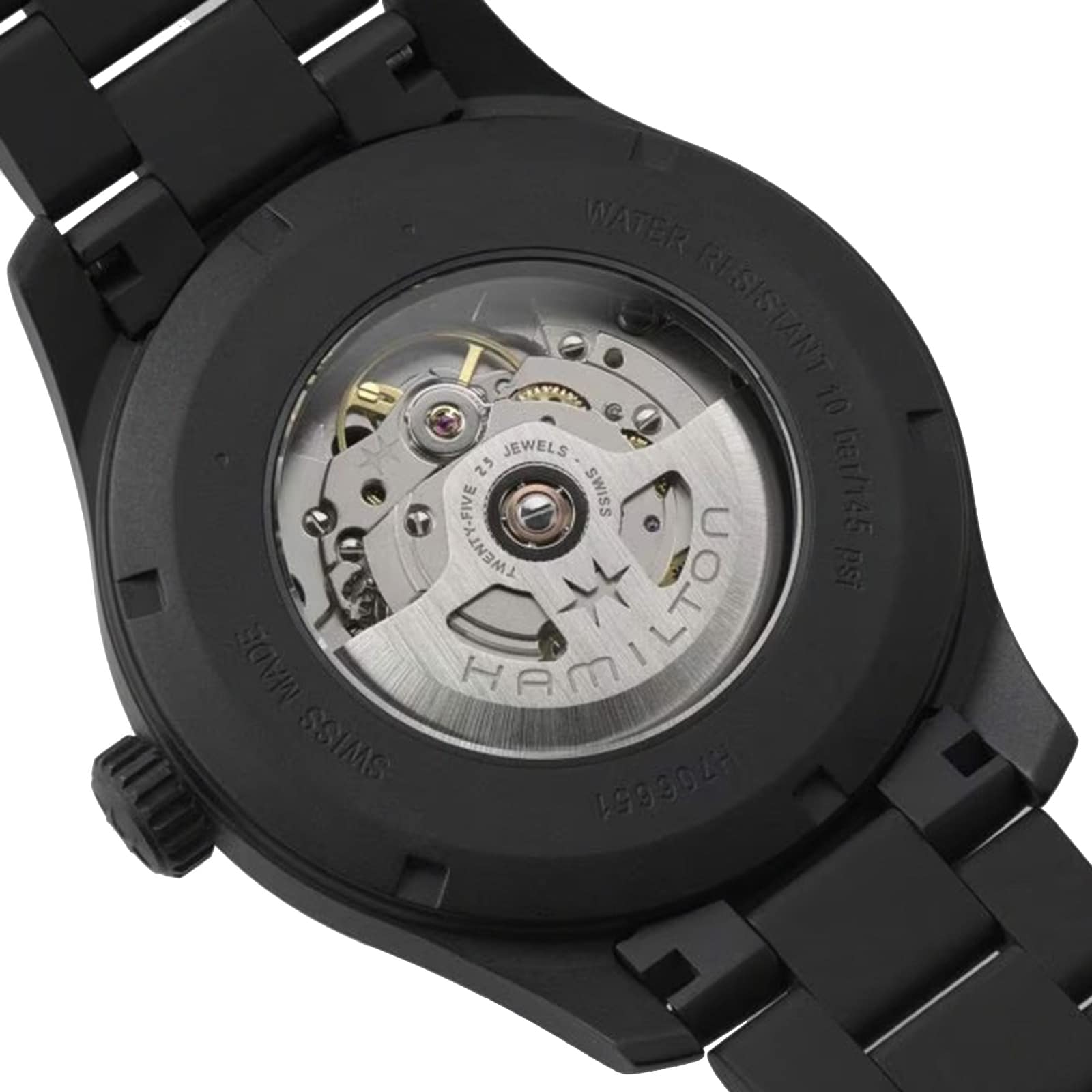 Replica Hamilton Khaki Field Titanium Automatic 42mm Mens details Black H70665130 3 Replica Hamilton Khaki Field Titanium Automatic 42mm Mens details Black H70665130