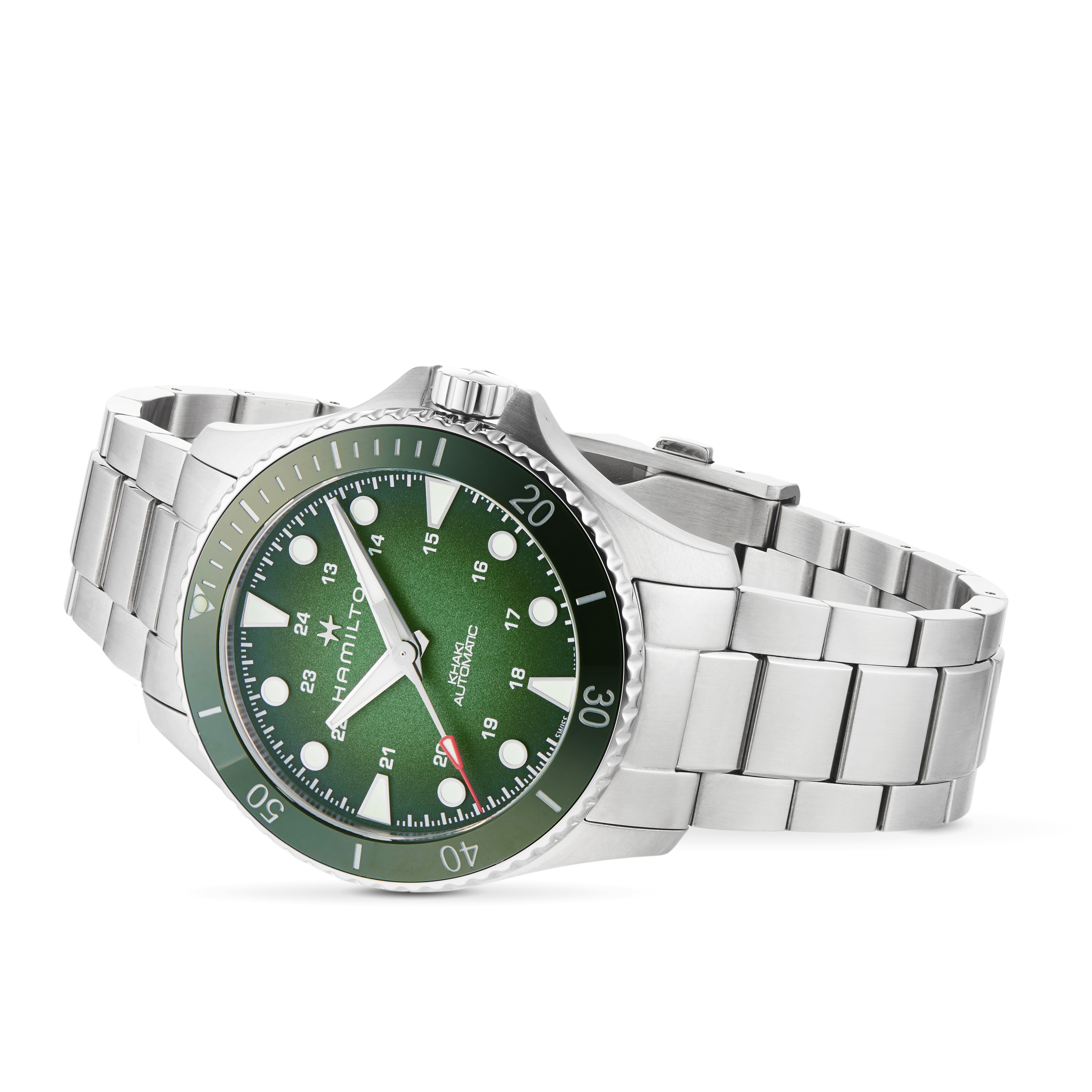 Replica Hamilton Khaki Navy Scuba 43mm Mens details H82525160