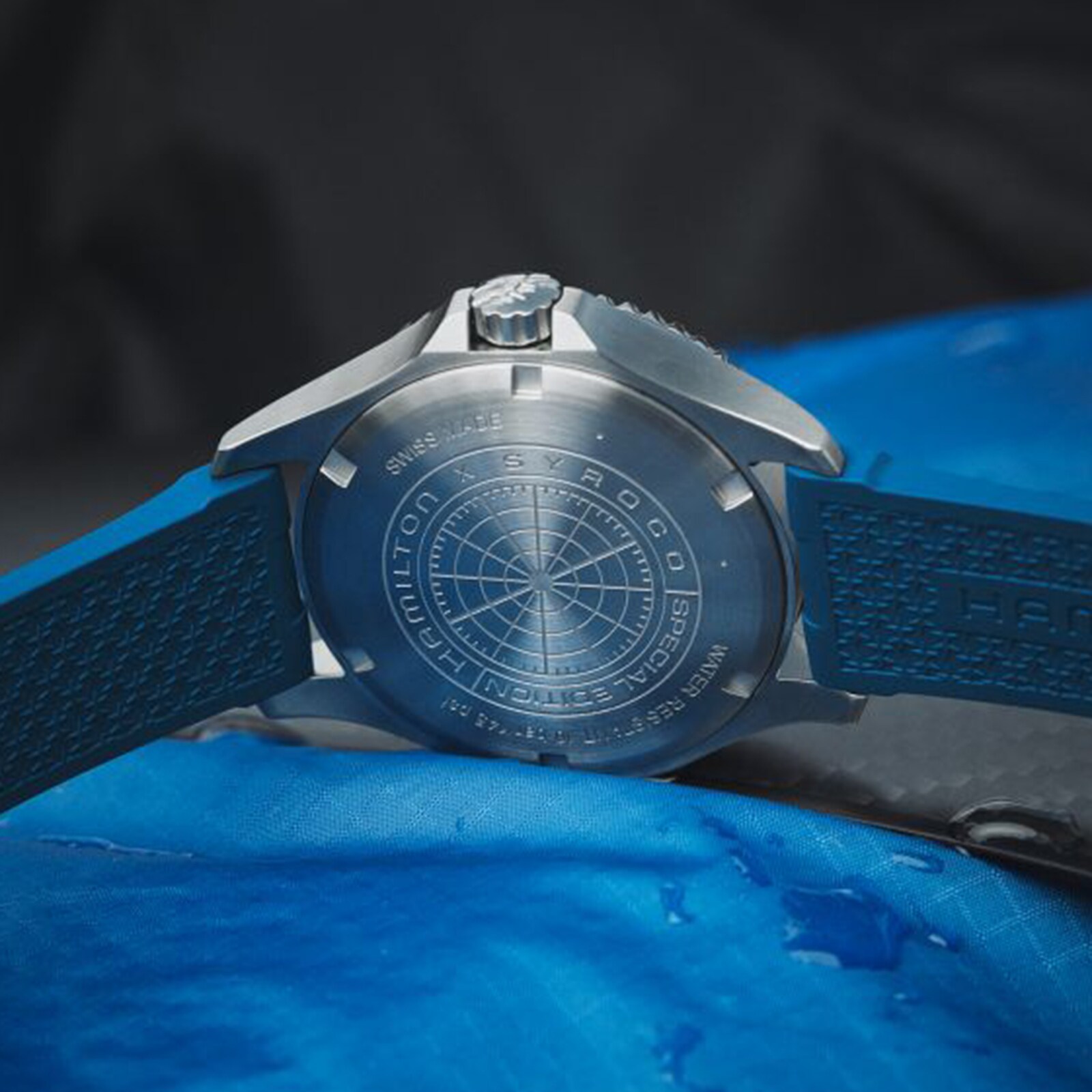 Replica Hamilton Khaki Navy Scuba Syroco 40mm Mens details - Special Edition H82385340 3 Replica Hamilton Khaki Navy Scuba Syroco 40mm Mens details - Special Edition H82385340