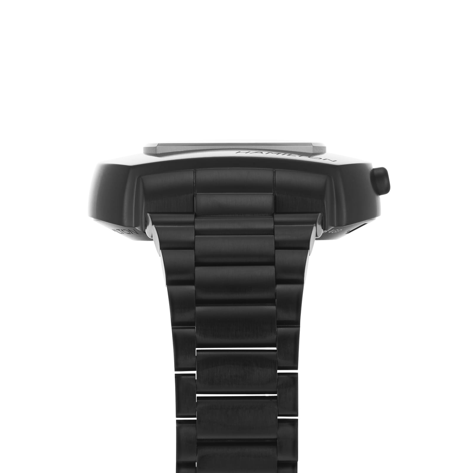 Replica Hamilton American Classic PSR Digital Quartz Mens details Black H52404130