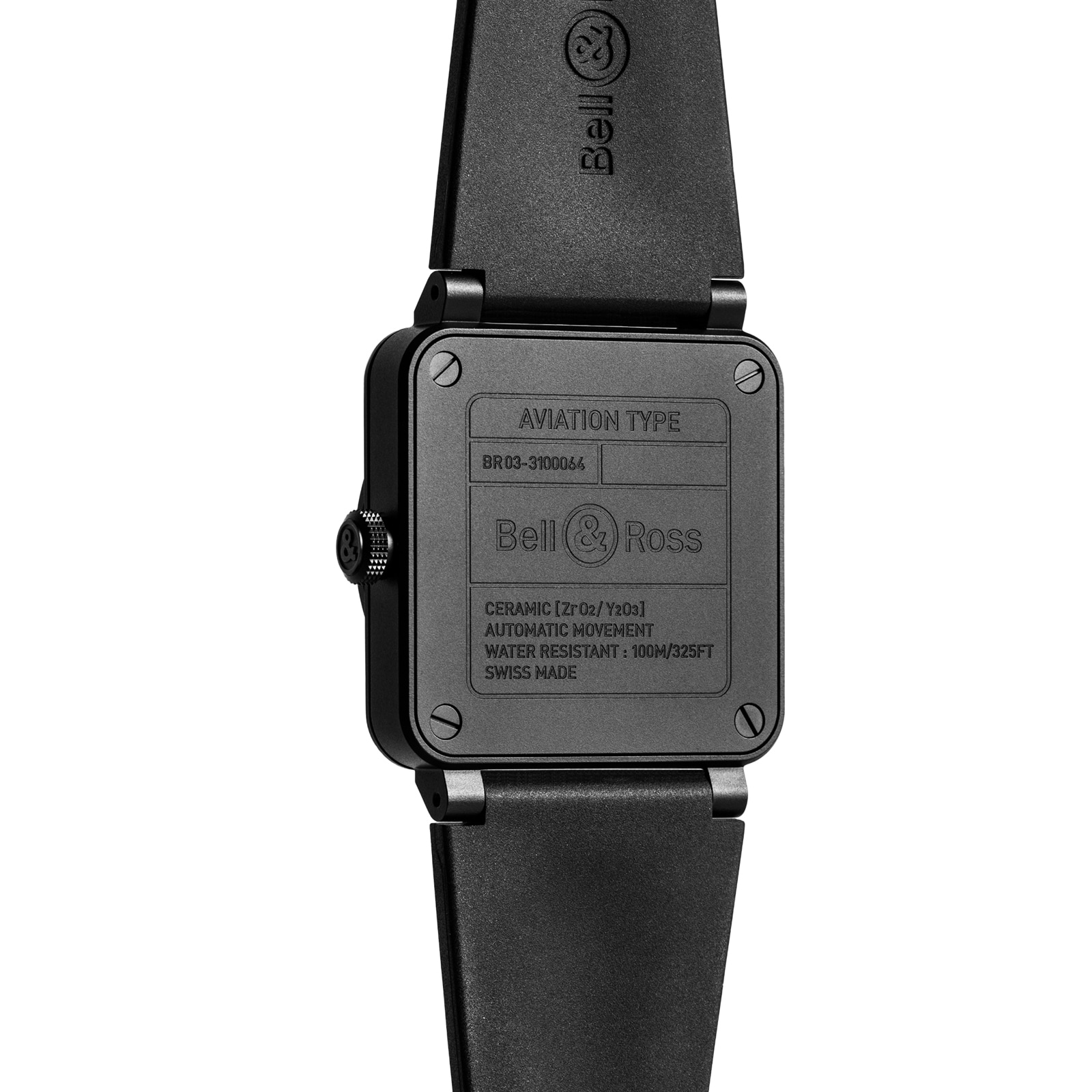 Replica Bell & Ross BR 03 Black Matte 41mm BR03A-BL-CE/SRB