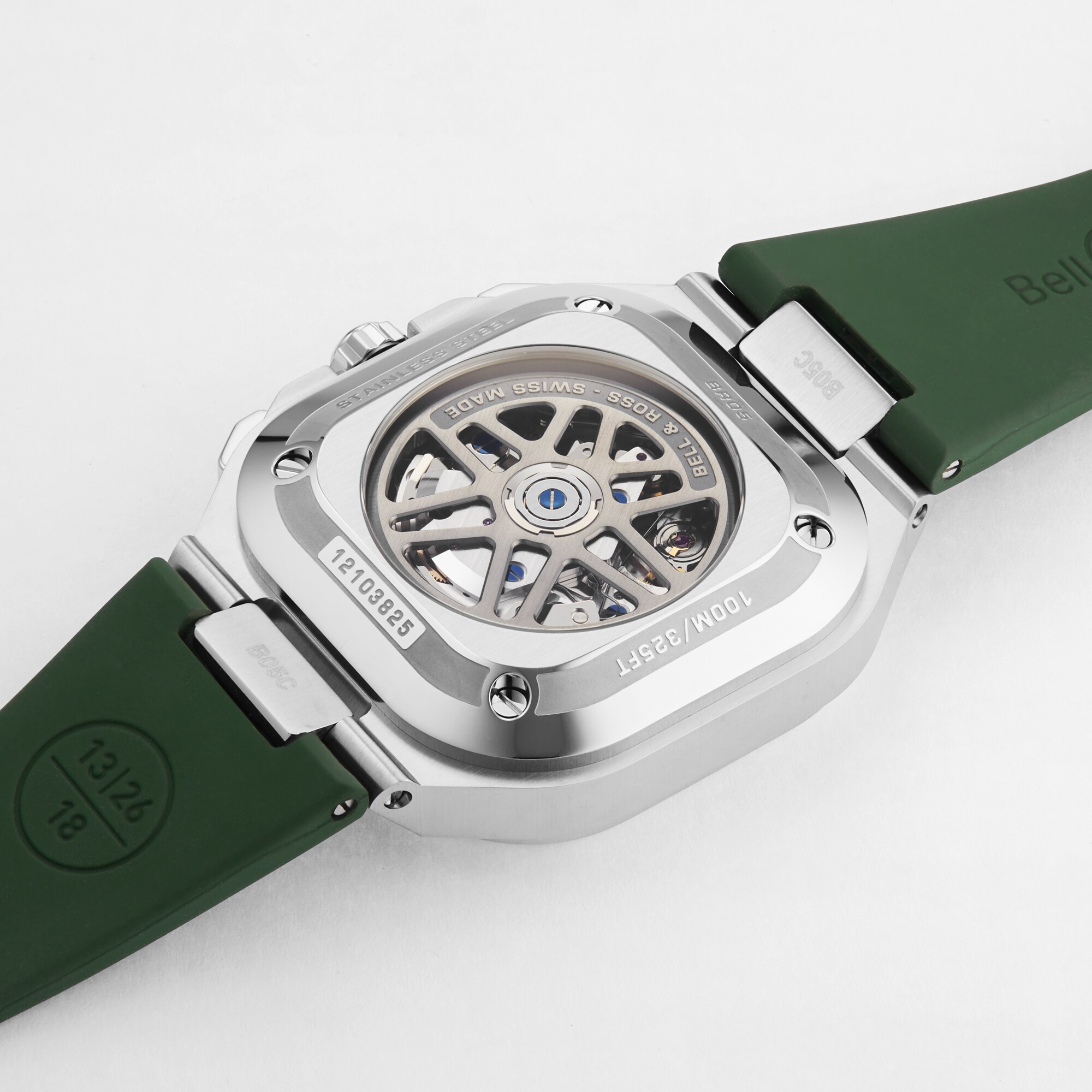 Replica Bell & Ross BR 05 CHRONO GREEN STEEL 42MM BR05C-GN-ST/SRB 3 Replica Bell & Ross BR 05 CHRONO GREEN STEEL 42MM BR05C-GN-ST/SRB