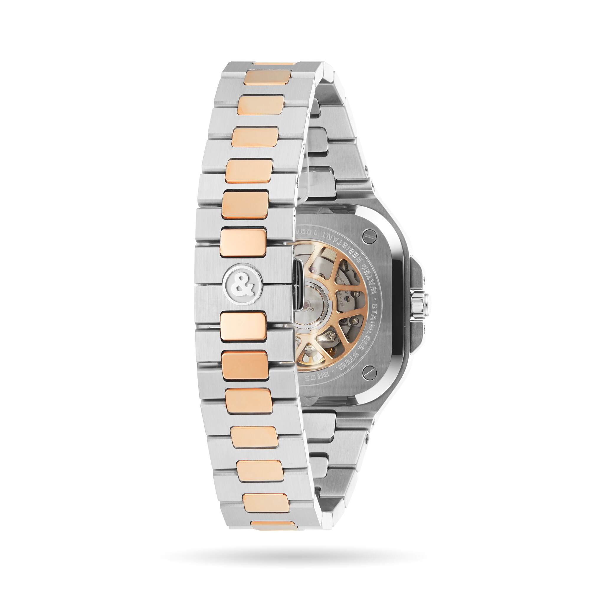 Replica Bell & Ross BR 05 BLACK STEEL GOLD 40mm BR05A-BL-STPG/SSG 3 Replica Bell & Ross BR 05 BLACK STEEL GOLD 40mm BR05A-BL-STPG/SSG