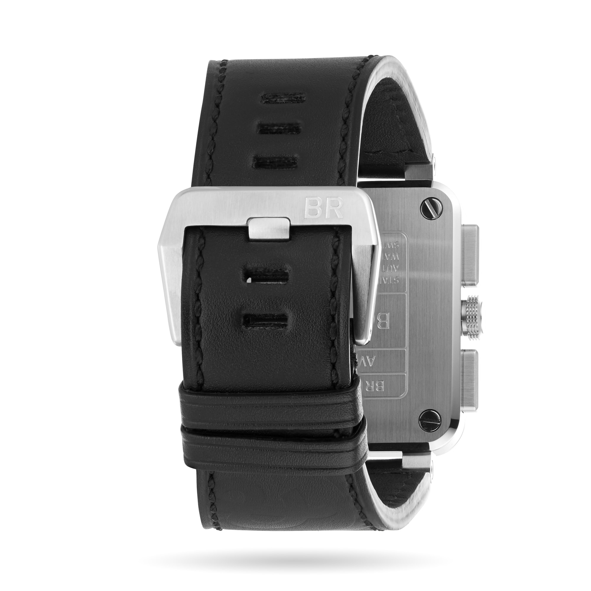 Replica Bell & Ross BR 03-94 BLACK STEEL 42mm BR0394-BLC-ST/SCA 3 Replica Bell & Ross BR 03-94 BLACK STEEL 42mm BR0394-BLC-ST/SCA