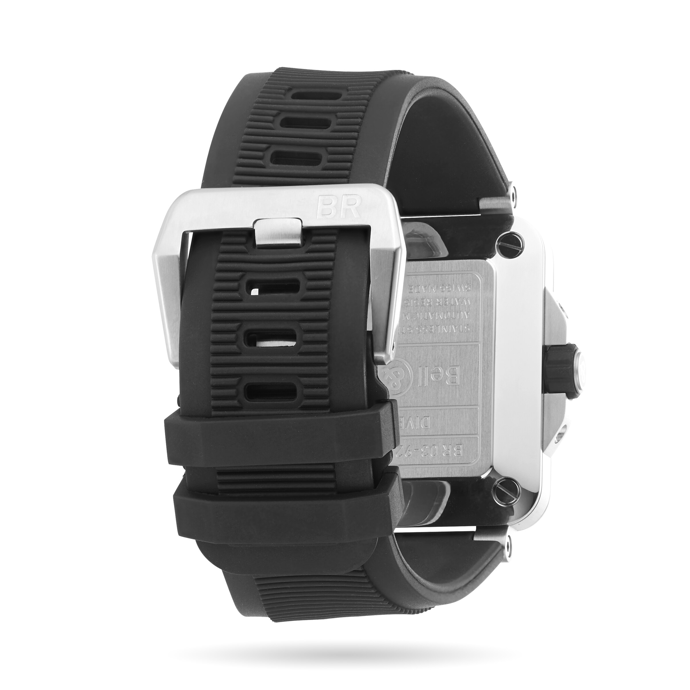 Replica Bell & Ross BR 03-92 DIVER WHITE 42mm BR0392-D-WH-ST/SRB 3 Replica Bell & Ross BR 03-92 DIVER WHITE 42mm BR0392-D-WH-ST/SRB