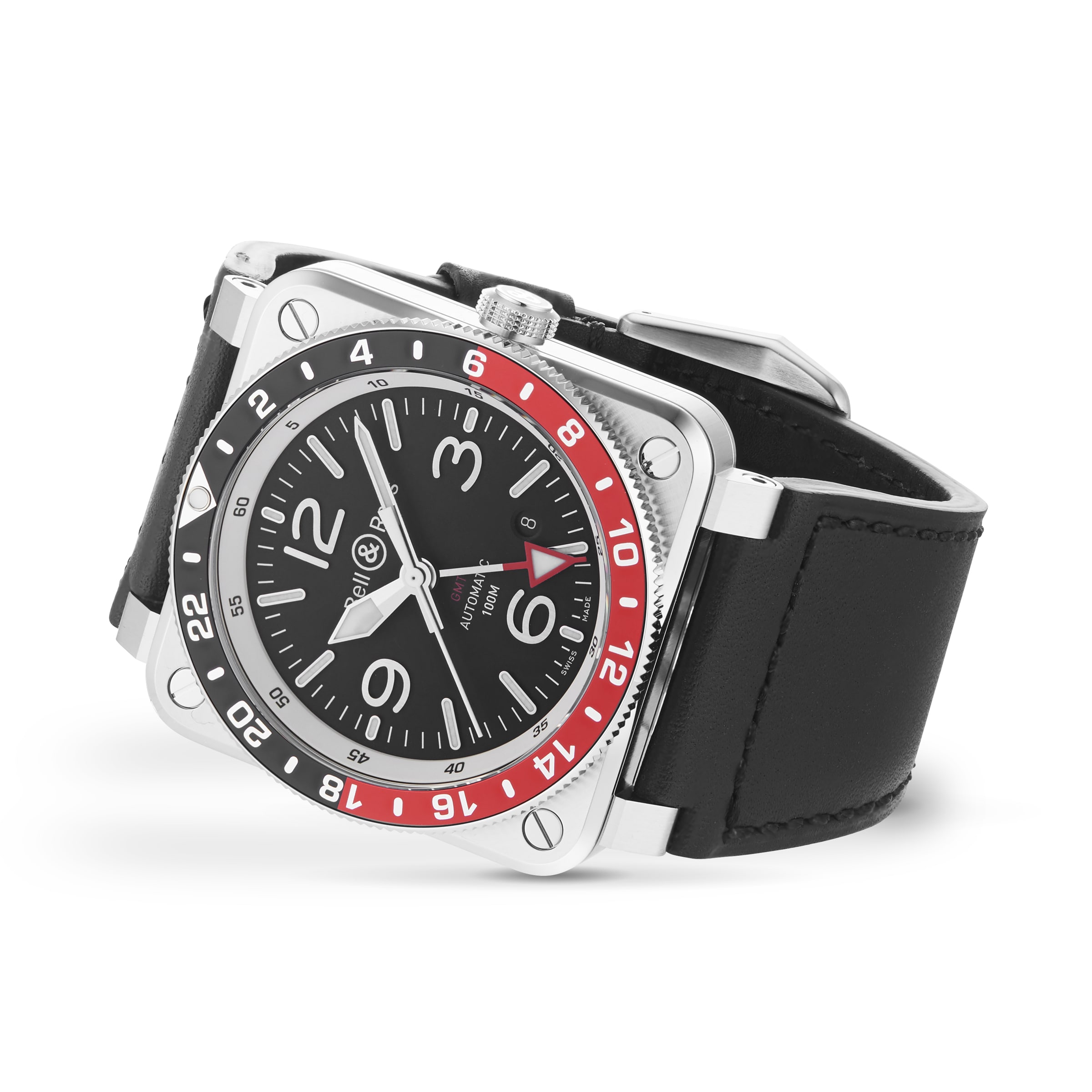 Replica Bell & Ross BR 03-93 GMT 42mm BR0393-BL-ST/SCA