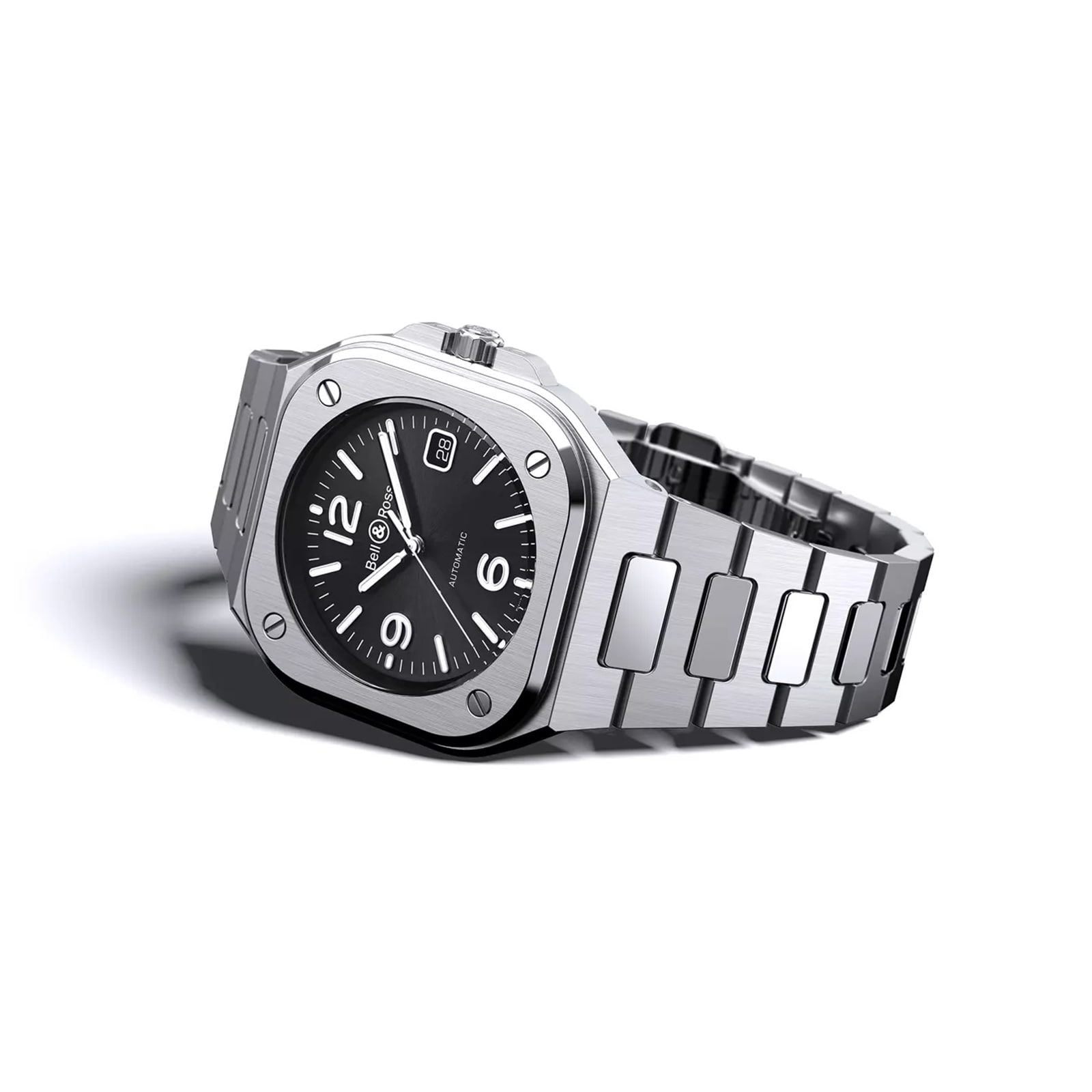 Replica Bell & Ross BR 05 BLACK STEEL 40mm BR05A-BL-ST/SST 3 Replica Bell & Ross BR 05 BLACK STEEL 40mm BR05A-BL-ST/SST
