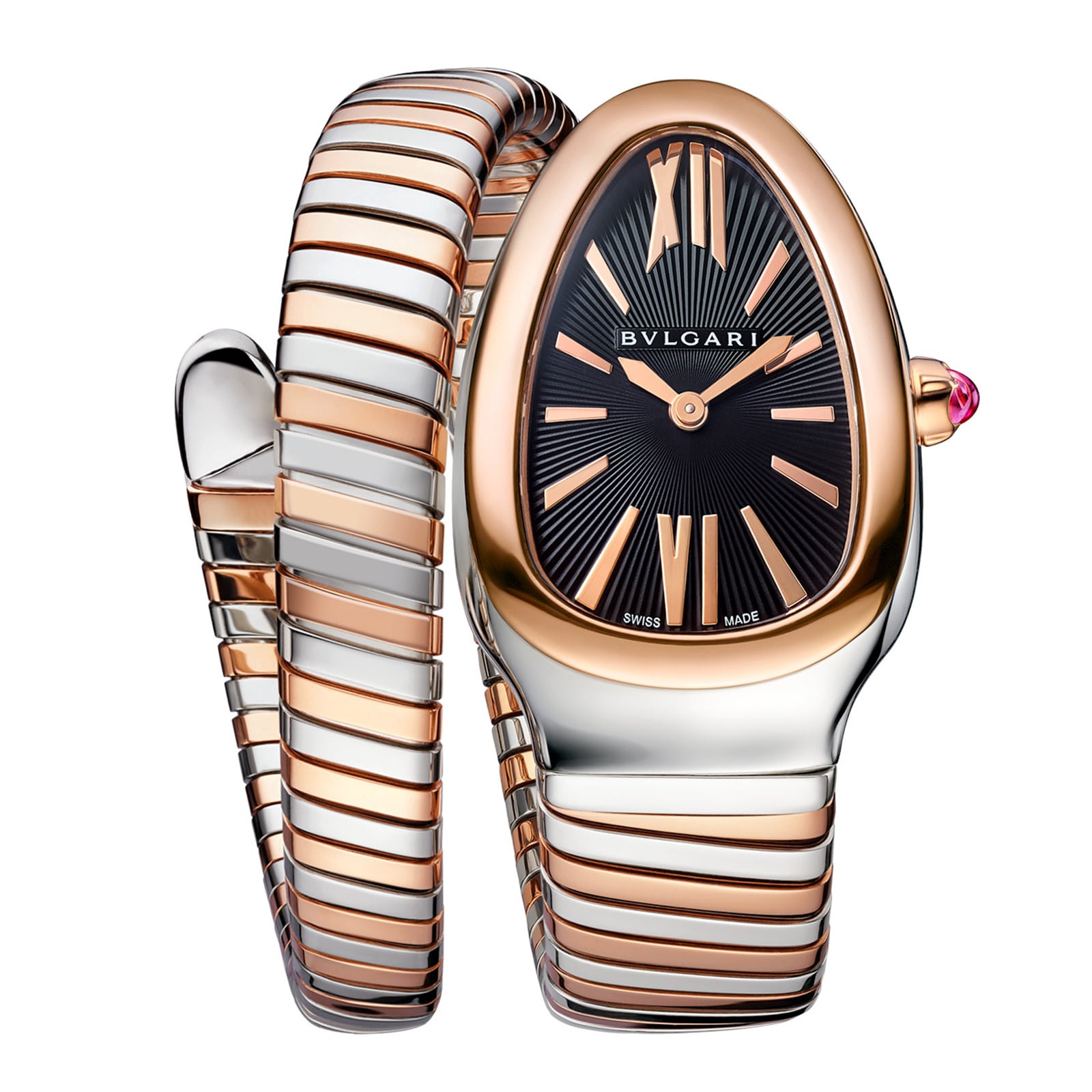 Replica Bvlgari Serpenti Tubogas details 102123