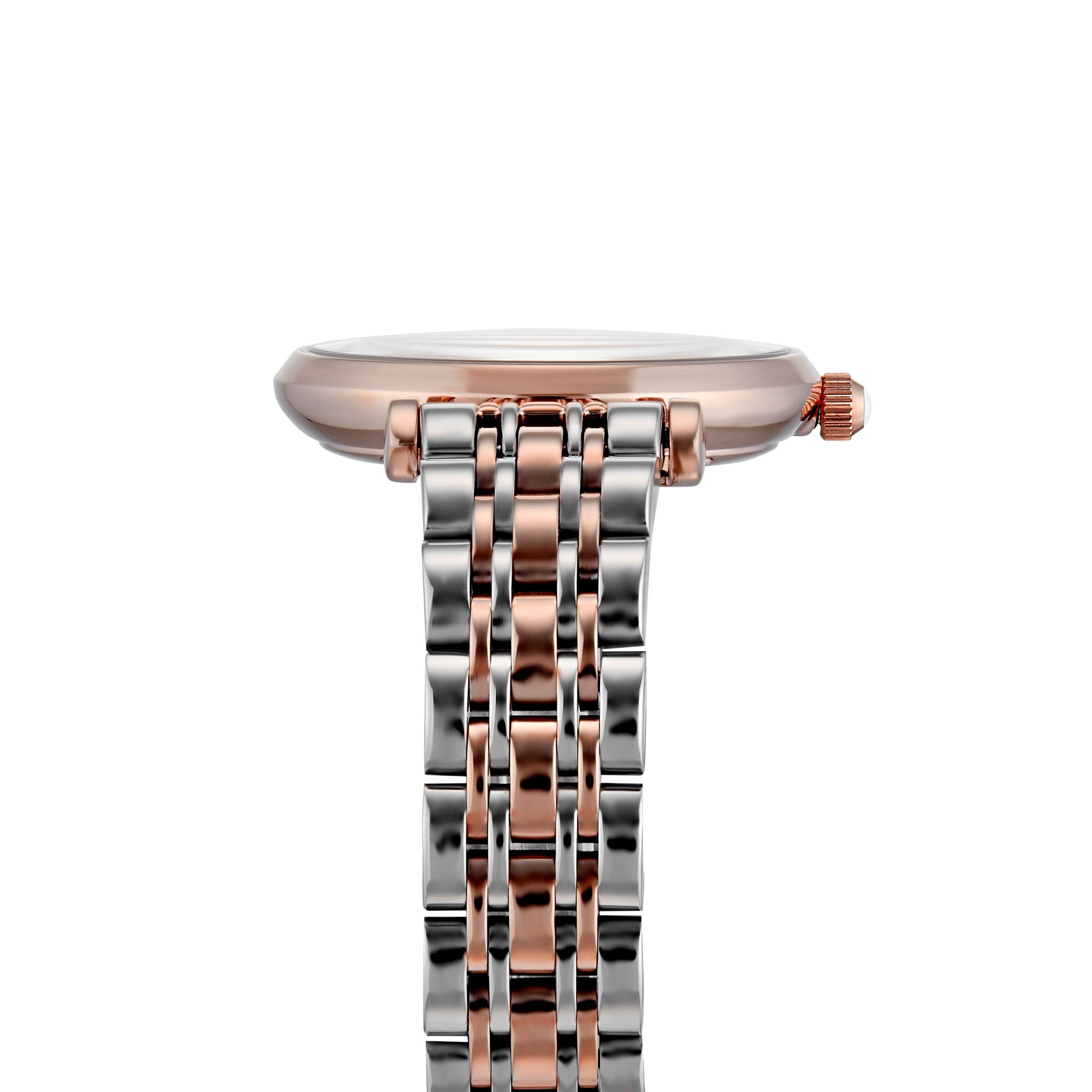 Replica Emporio Armani T-Bar Rose Gold Tone Two Tone Ladies details AR1840 3 Replica Emporio Armani T-Bar Rose Gold Tone Two Tone Ladies details AR1840