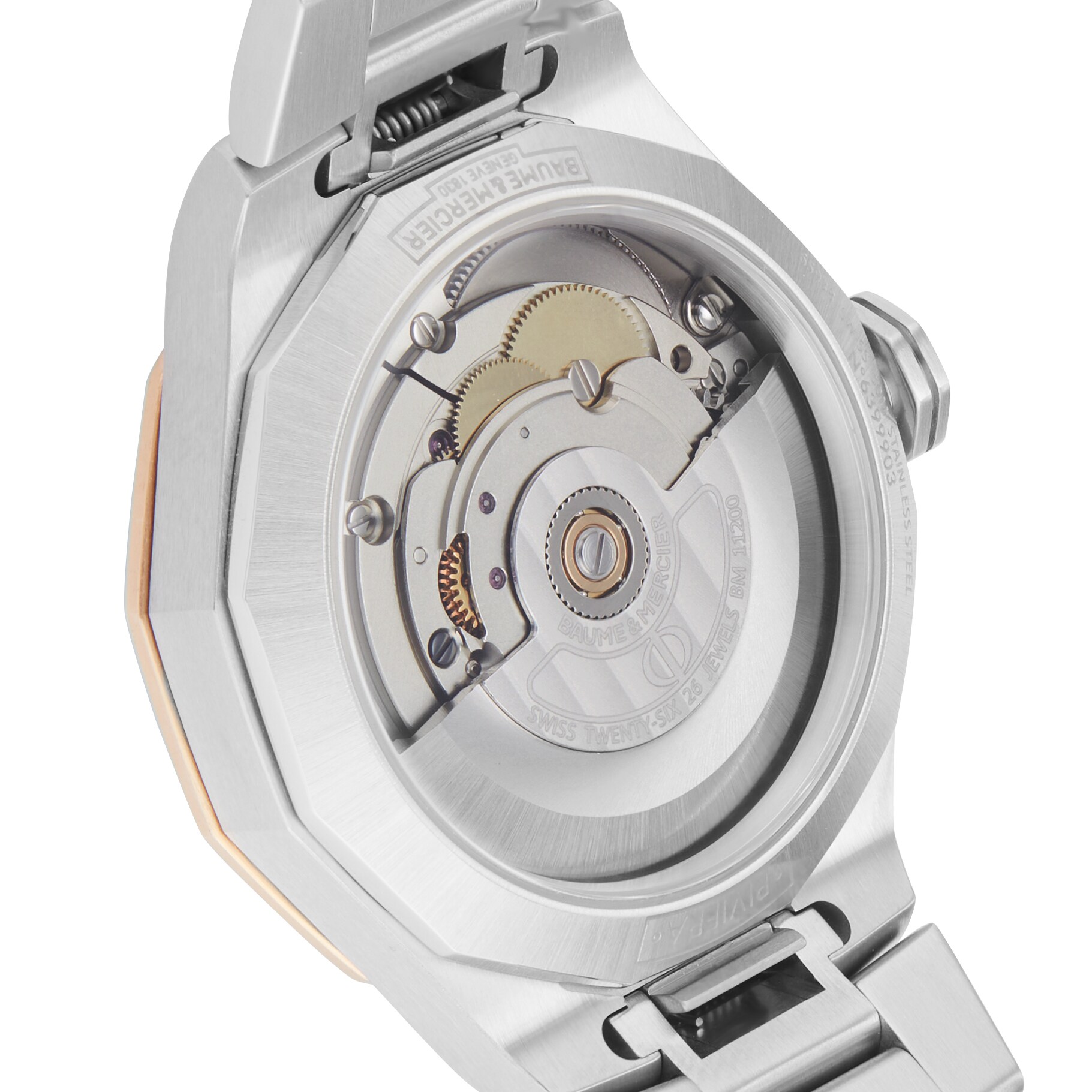 Replica Baume & Mercier Riviera Automatic 33mm Ladies details Champagne BM0A10730 3 Replica Baume & Mercier Riviera Automatic 33mm Ladies details Champagne BM0A10730