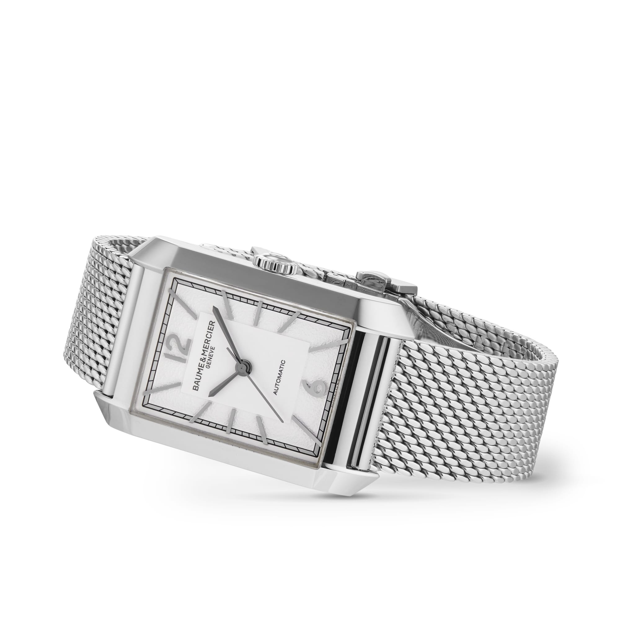 Replica Baume & Mercier Hampton 35mm Ladies details White BM0A10672 3 Replica Baume & Mercier Hampton 35mm Ladies details White BM0A10672