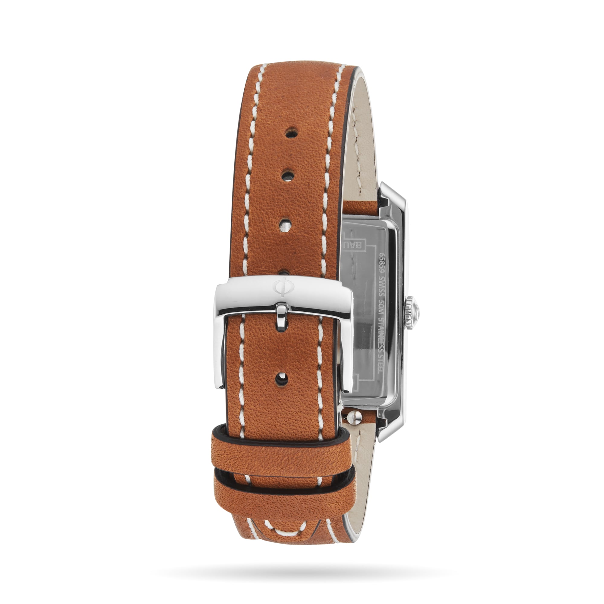 Replica Baume & Mercier Hampton 35mm Ladies details Leather BM0A10472 3 Replica Baume & Mercier Hampton 35mm Ladies details Leather BM0A10472