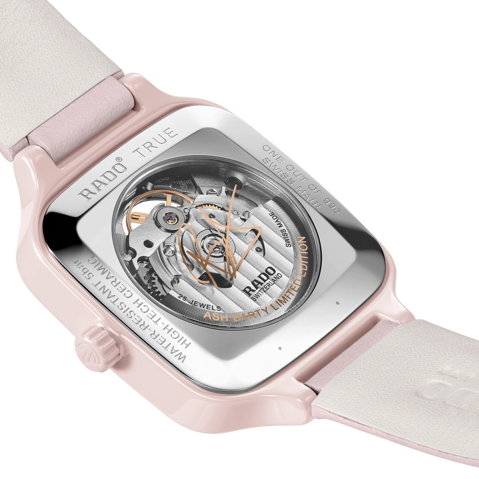 Replica Rado True Square X Ash Barty Limited Edition 38mm Ladies details R27123905 3 Replica Rado True Square X Ash Barty Limited Edition 38mm Ladies details R27123905