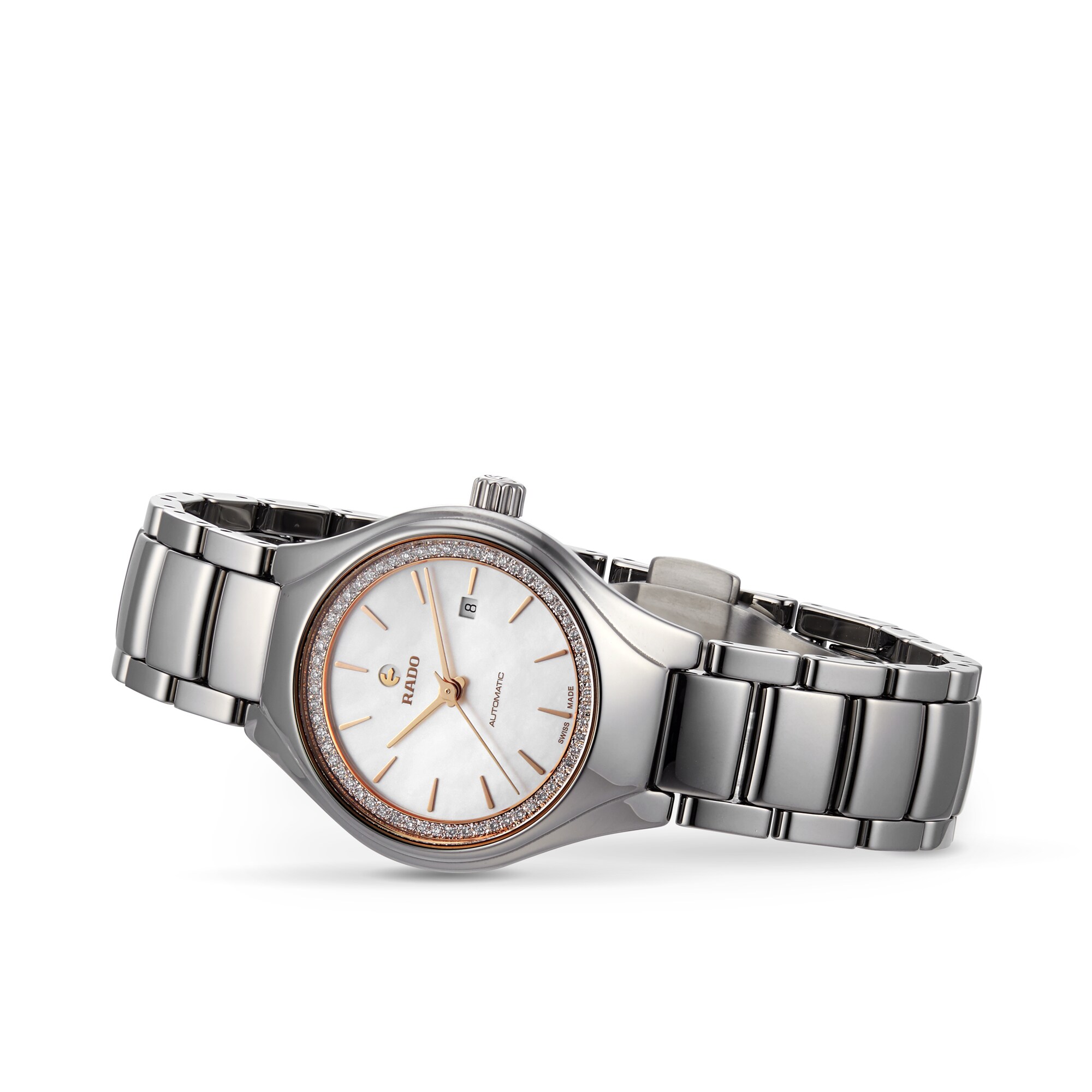 Replica Rado True Automatic Diamonds 30mm Ladies details R27243852 3 Replica Rado True Automatic Diamonds 30mm Ladies details R27243852
