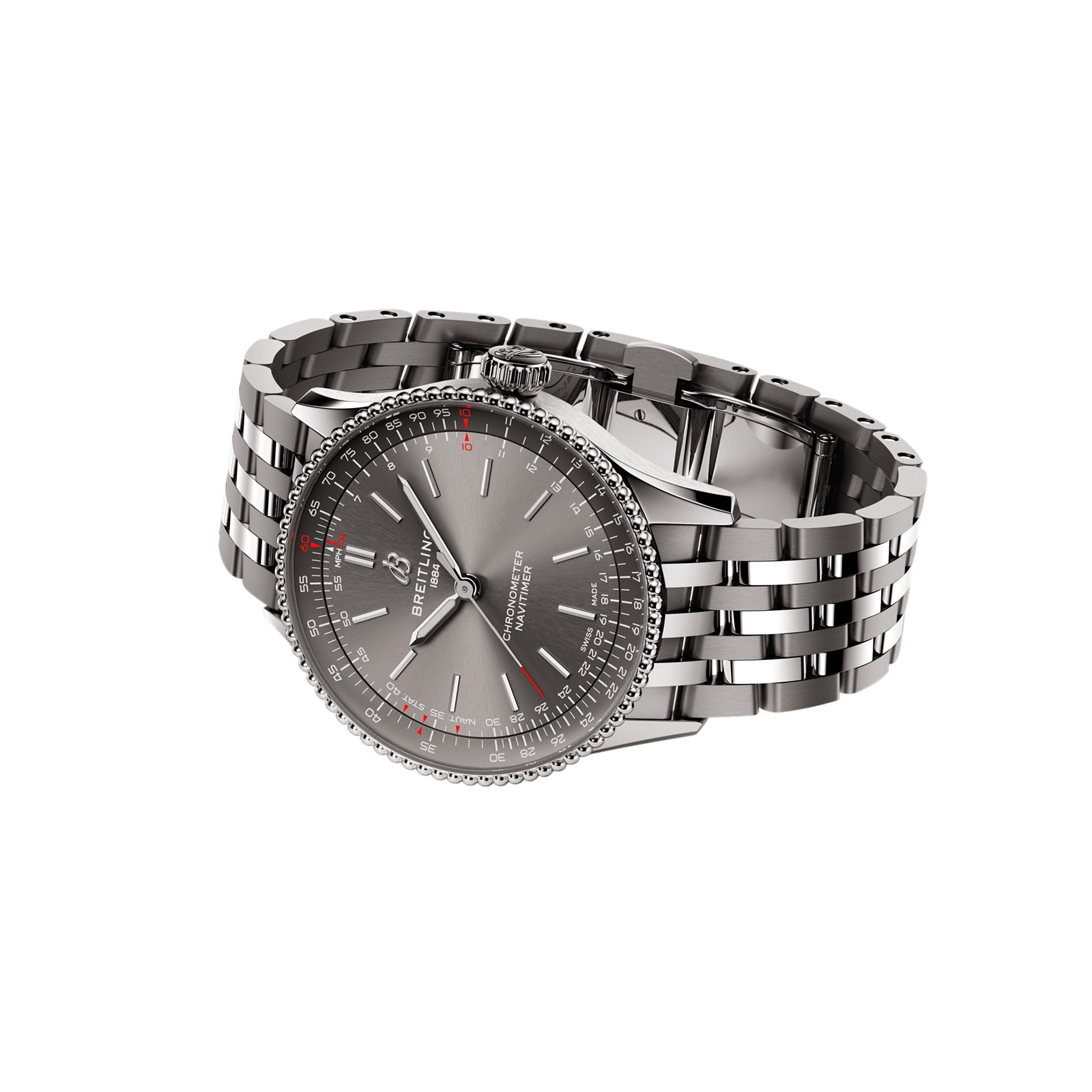 Replica Breitling Navitimer 36mm Ladies details Grey A17327381B1A1