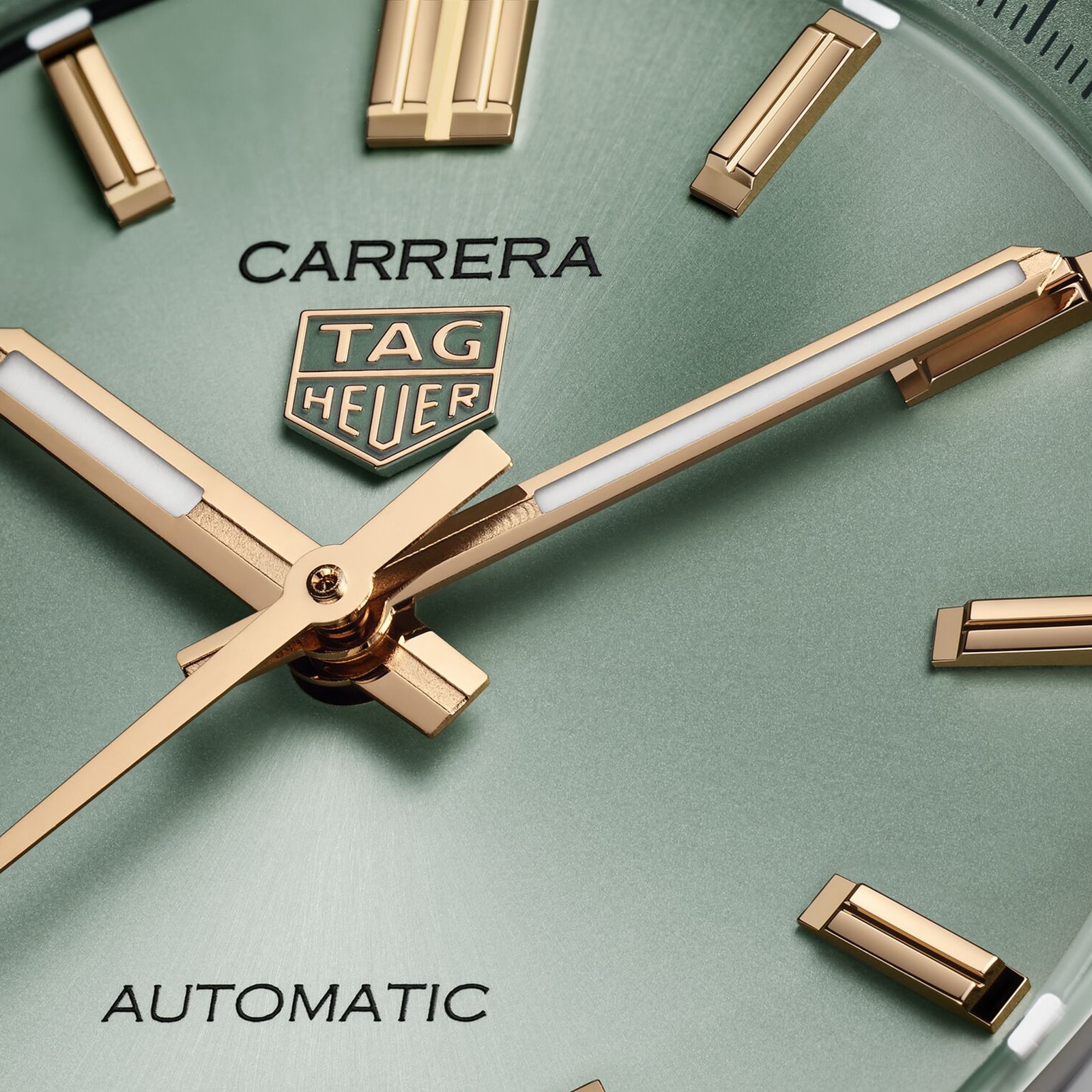 Replica TAG Heuer Carrera Date 36mm Ladies details Green WBN2312.BA0001