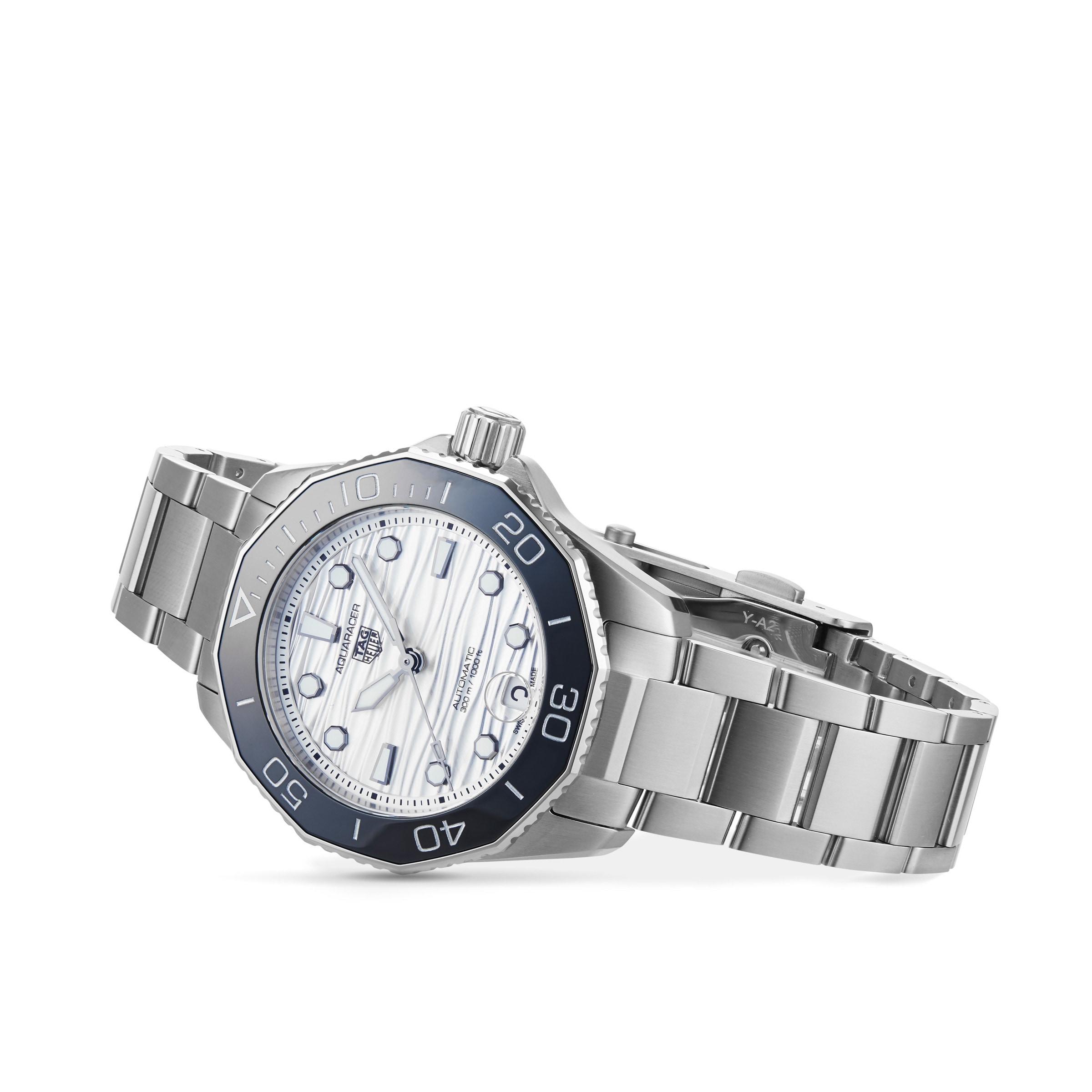 Replica TAG Heuer Aquaracer Professional 300 Calibre 5 Automatic 36mm Ladies details WBP231C.BA0626 3 Replica TAG Heuer Aquaracer Professional 300 Calibre 5 Automatic 36mm Ladies details WBP231C.BA0626