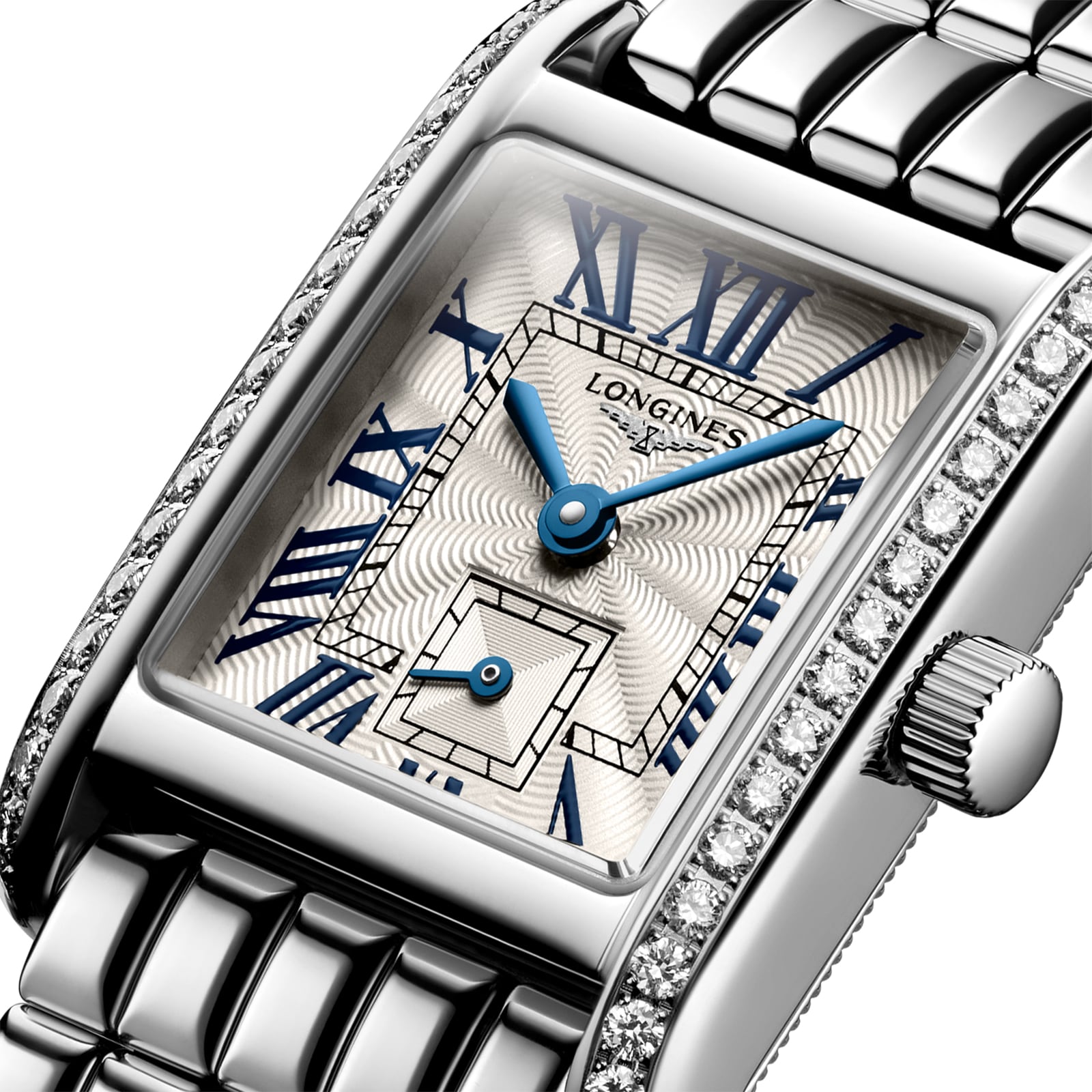Replica Longines Mini Dolce Vita 21.5mm X 29mm Ladies details Silver L52000716
