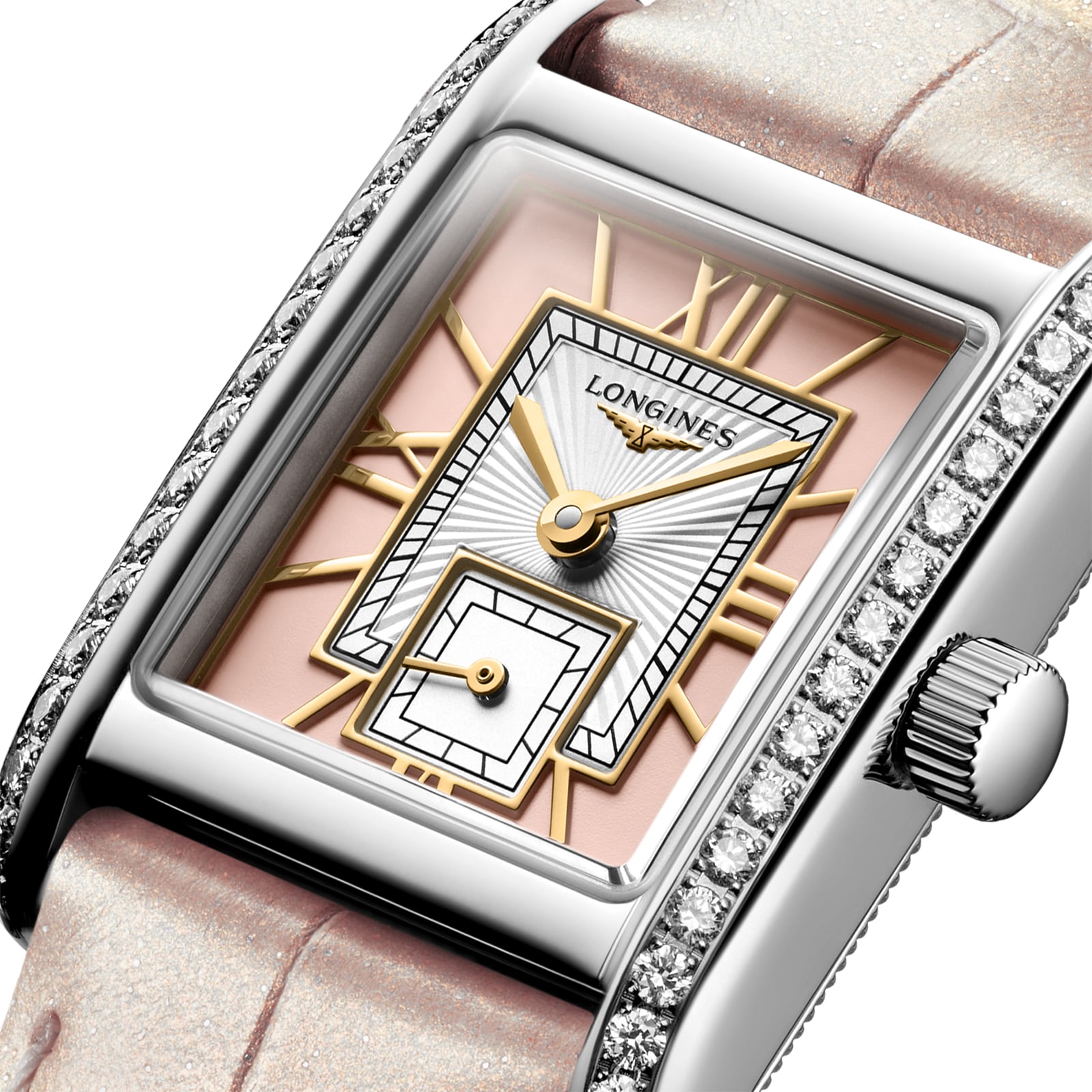 Replica Longines Dolce Vita 21.5mm X 29mm Ladies details Pink L52000992 3 Replica Longines Dolce Vita 21.5mm X 29mm Ladies details Pink L52000992