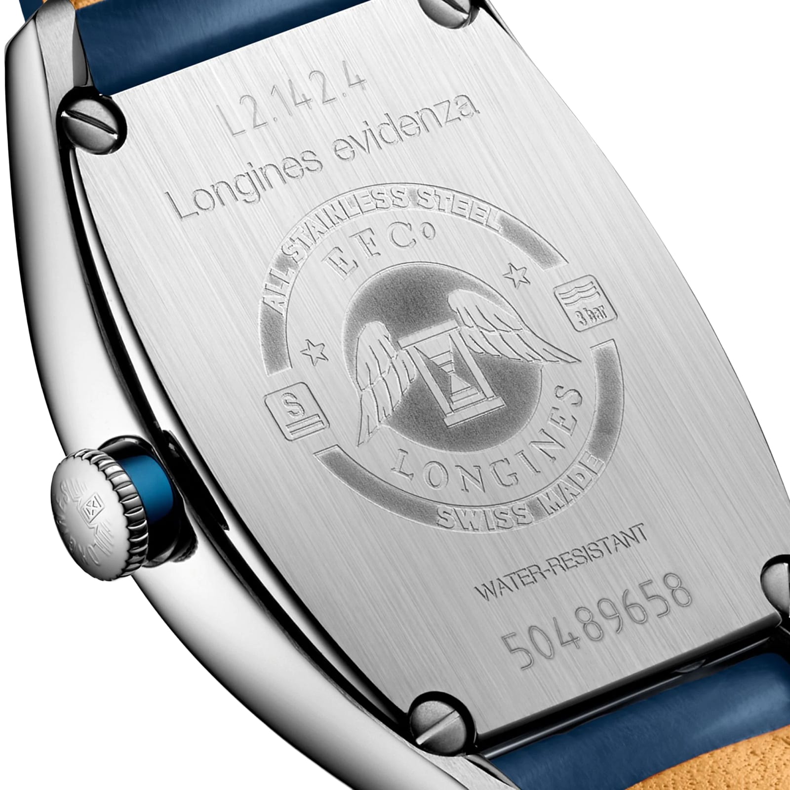 Replica Longines Evidenza 26mm X 30.6mm Ladies details Blue L21424962 3 Replica Longines Evidenza 26mm X 30.6mm Ladies details Blue L21424962