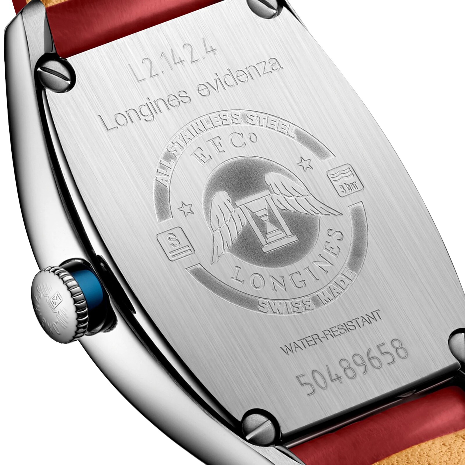 Replica Longines Evidenza 26mm X 30.6mm Ladies details Red L21424092 3 Replica Longines Evidenza 26mm X 30.6mm Ladies details Red L21424092