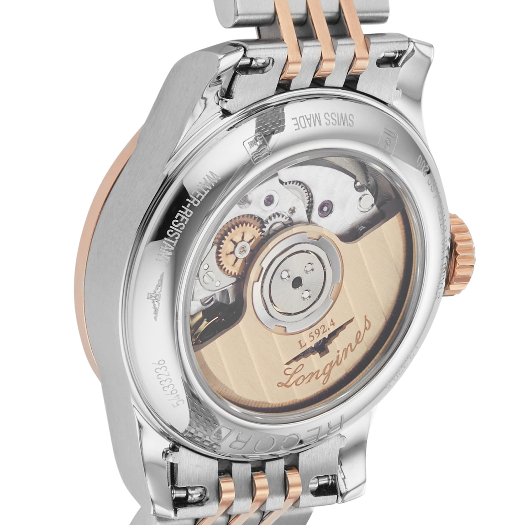 Replica Longines Record 26mm Ladies details L23205877