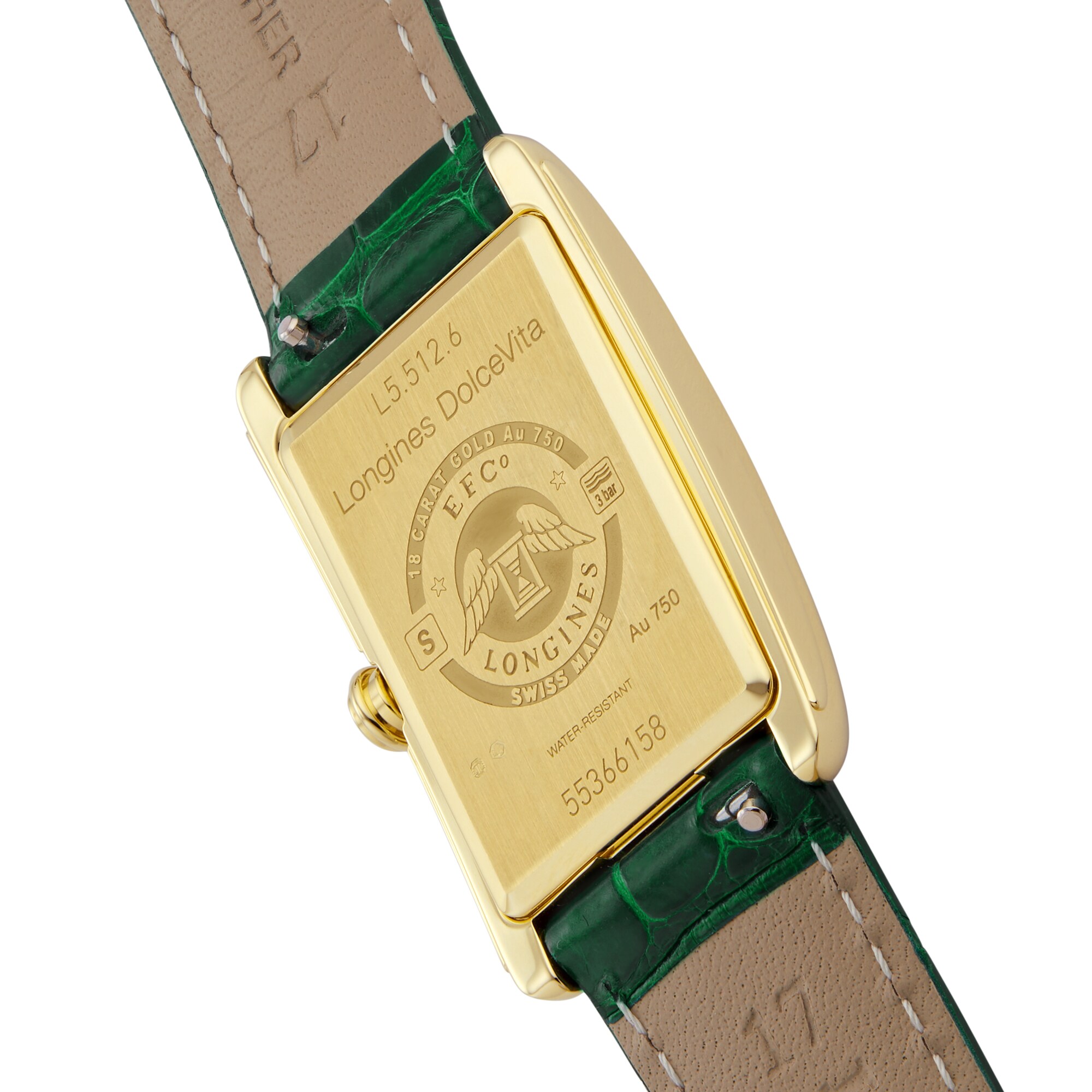 Replica Longines DolceVita 23mm X 37mm Ladies details Green L55126952 3 Replica Longines DolceVita 23mm X 37mm Ladies details Green L55126952