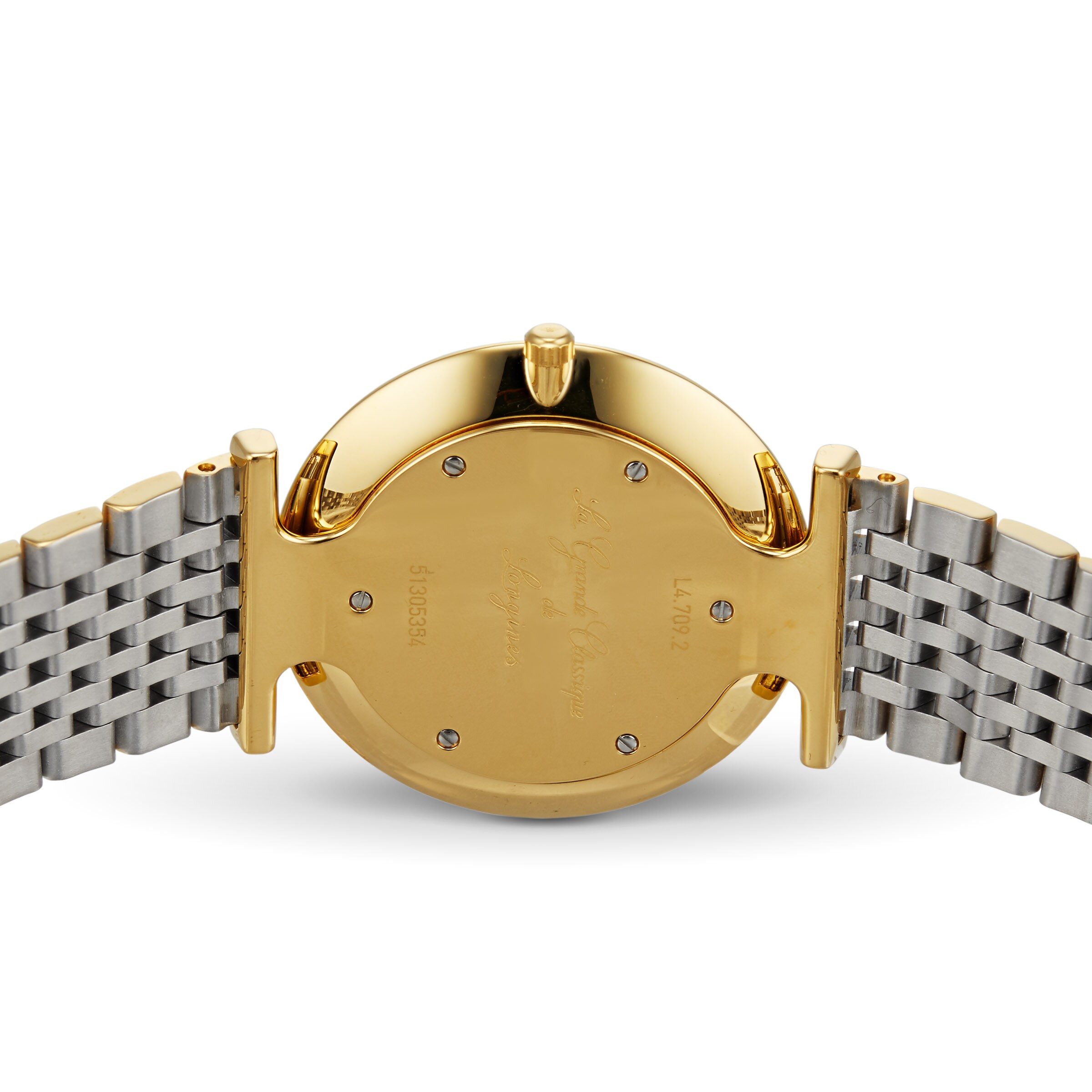 Replica Longines La Grande Classique 33mm Stainless Steel and Gold Plated Ladies details L47092887 3 Replica Longines La Grande Classique 33mm Stainless Steel and Gold Plated Ladies details L47092887