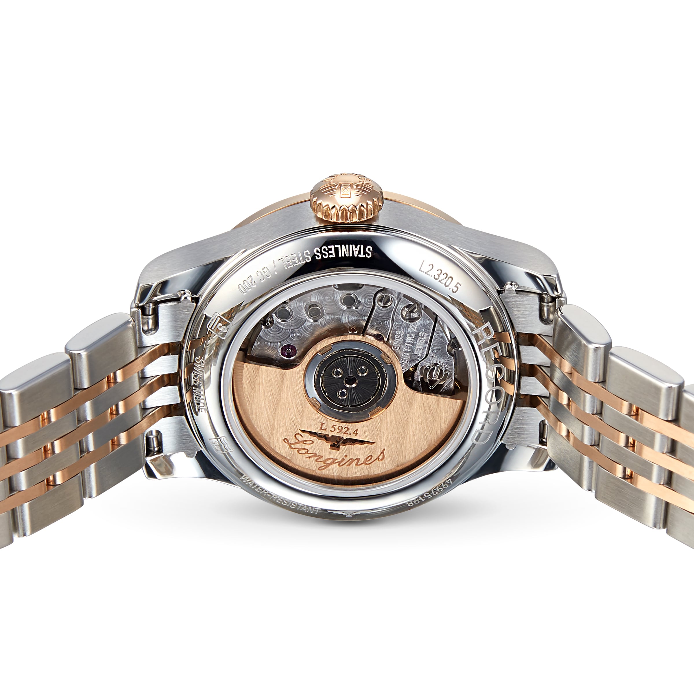 Replica Longines Record 26mm Ladies details L23205727 3 Replica Longines Record 26mm Ladies details L23205727