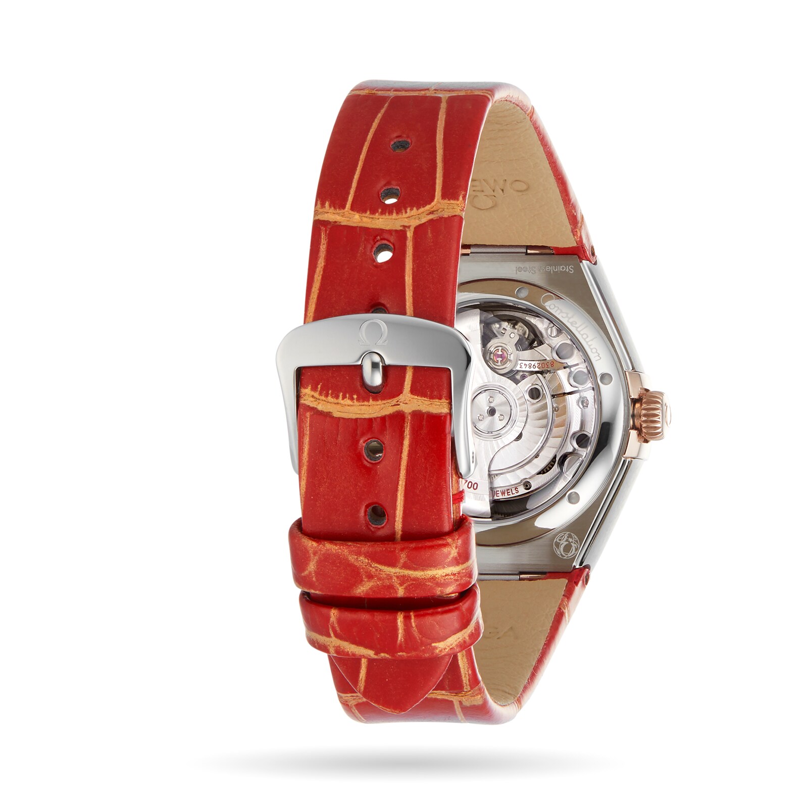 Replica Omega Constellation Co-Axial Master Chronometer 29mm Ladies details Red O13123292099002 3 Replica Omega Constellation Co-Axial Master Chronometer 29mm Ladies details Red O13123292099002