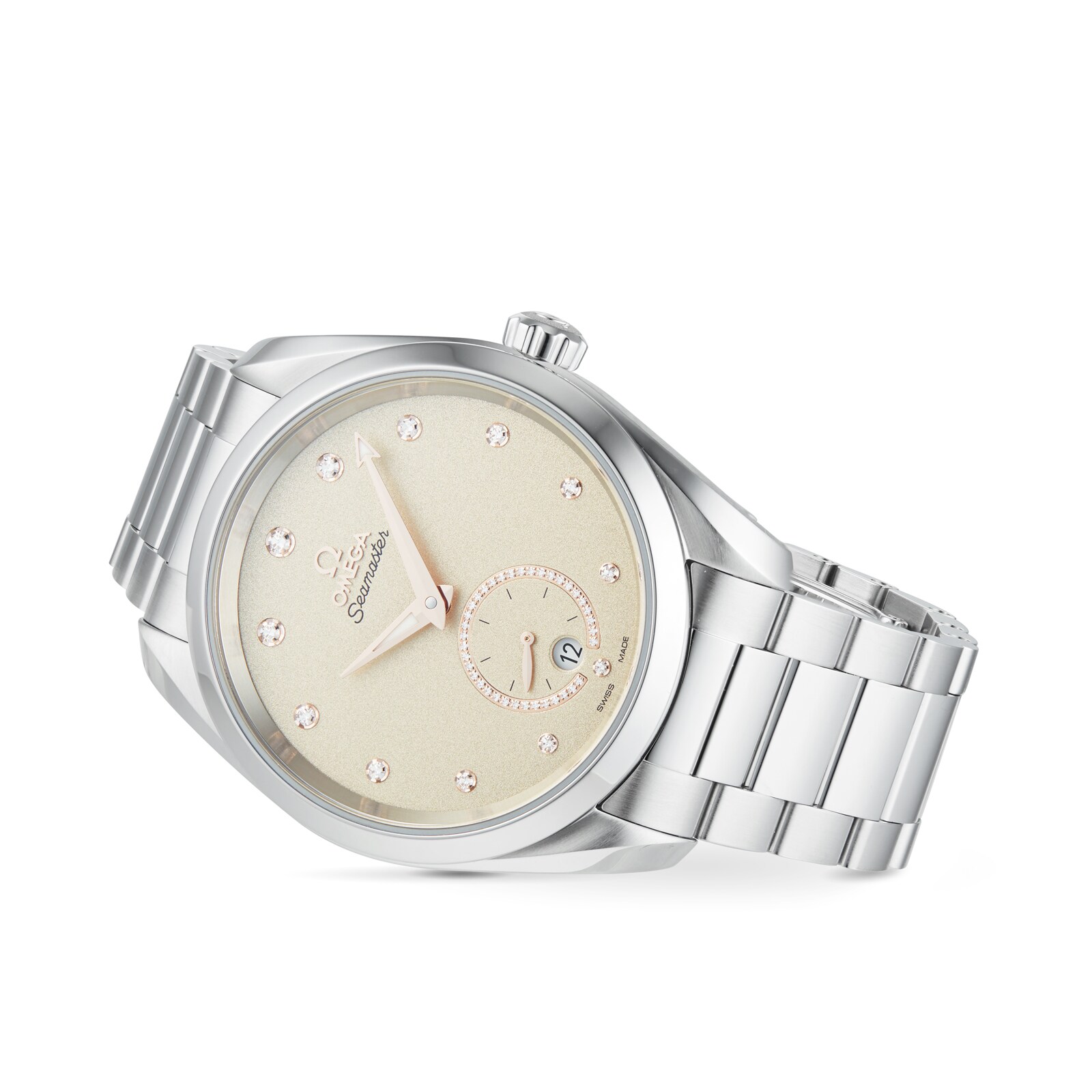 Replica Omega Seamaster Aqua Terra Seamaster Steel Chronometer 38mm Ladies details O22010382059001 3 Replica Omega Seamaster Aqua Terra Seamaster Steel Chronometer 38mm Ladies details O22010382059001