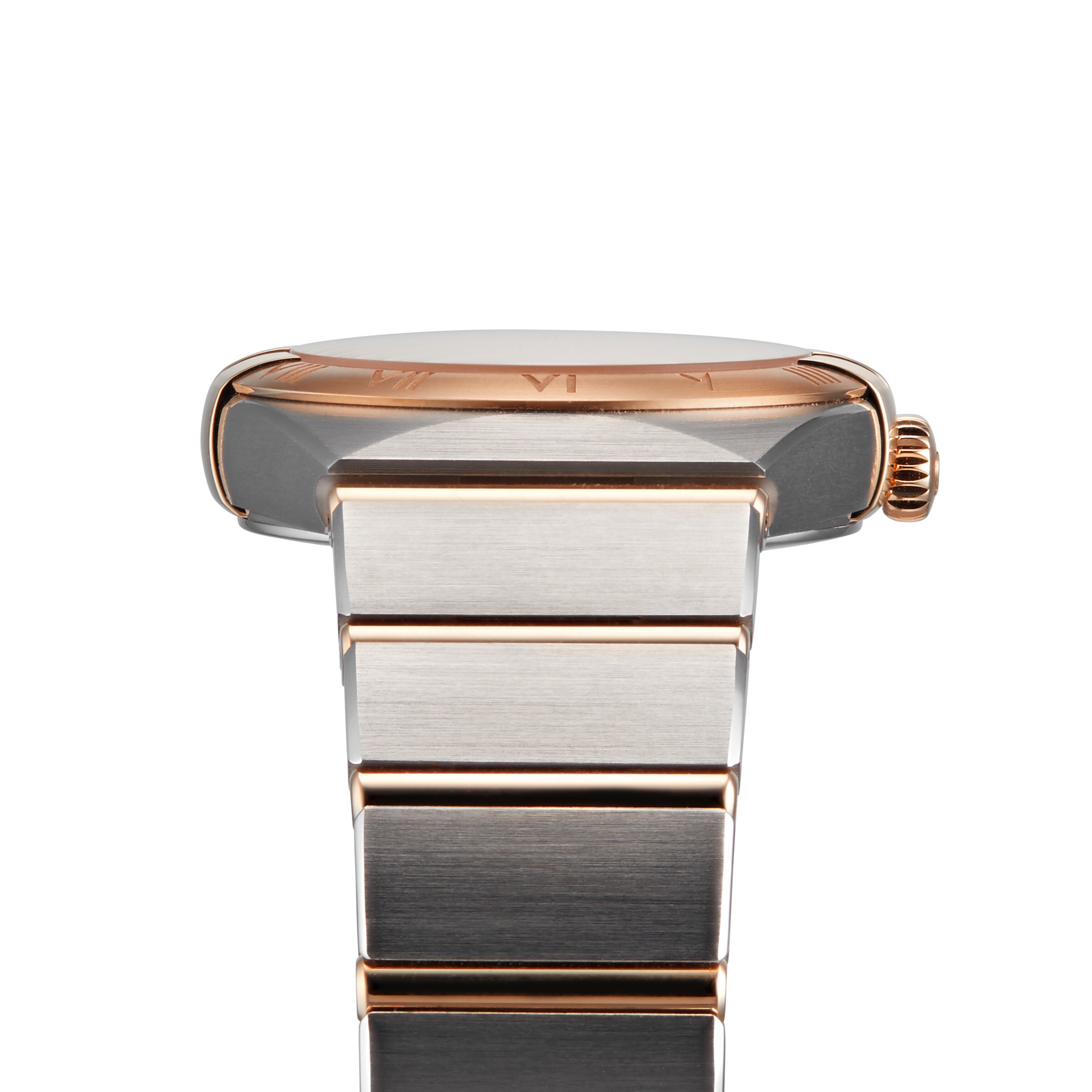 Replica Omega Constellation Manhattan 28mm Ladies details O13120286055001 3 Replica Omega Constellation Manhattan 28mm Ladies details O13120286055001