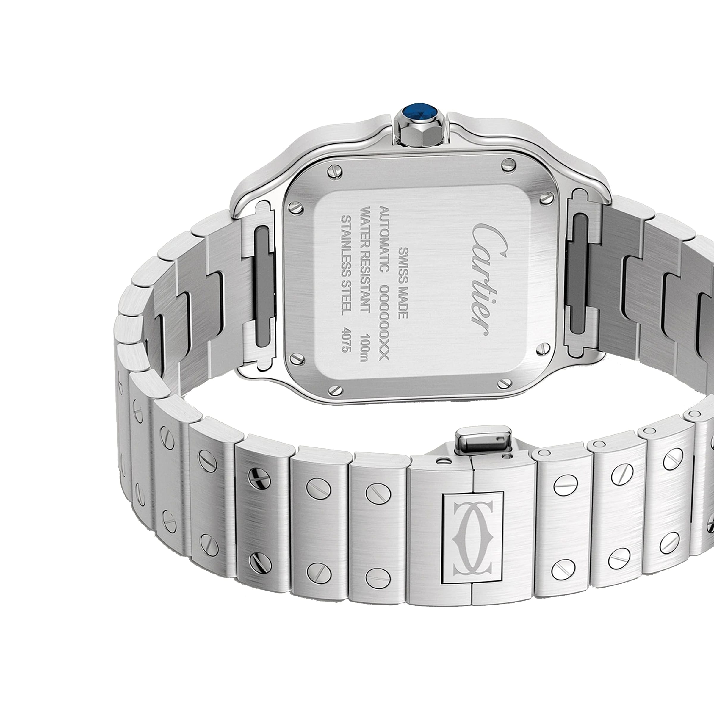 Replica Cartier santos De Cartier details Medium Model Mechanical Movement With Automatic Winding W4SA0006