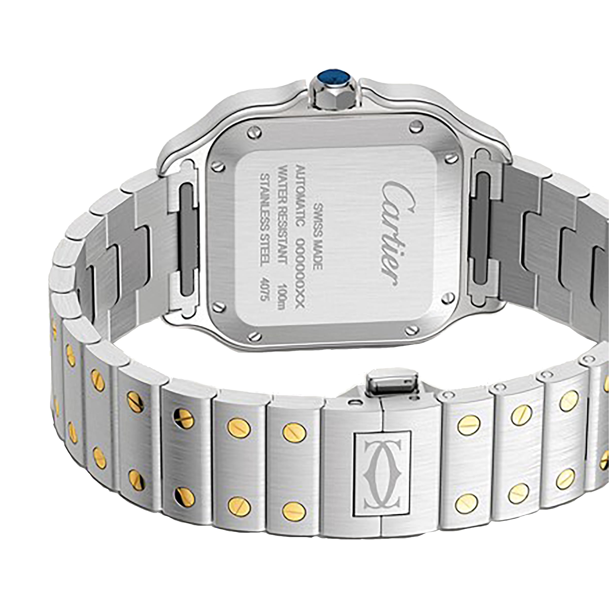 Replica Cartier Santos De Cartier Medium Model Mechanical Movement With Automatic Winding W3SA0007 3 Replica Cartier Santos De Cartier Medium Model Mechanical Movement With Automatic Winding W3SA0007