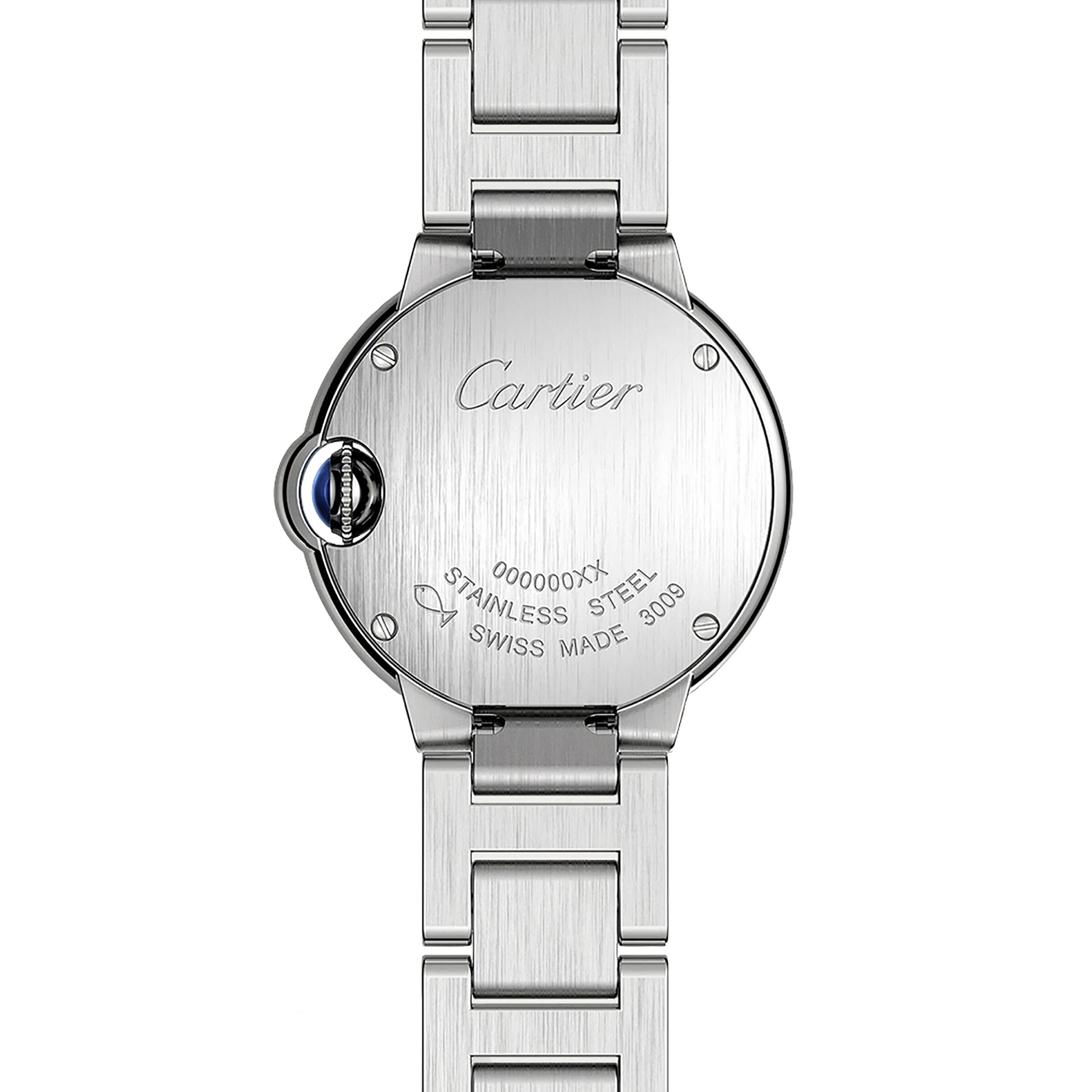 Replica Cartier Ballon Bleu De Cartier details 28mm Quartz Movement Steel W69010Z4 3 Replica Cartier Ballon Bleu De Cartier details 28mm Quartz Movement Steel W69010Z4