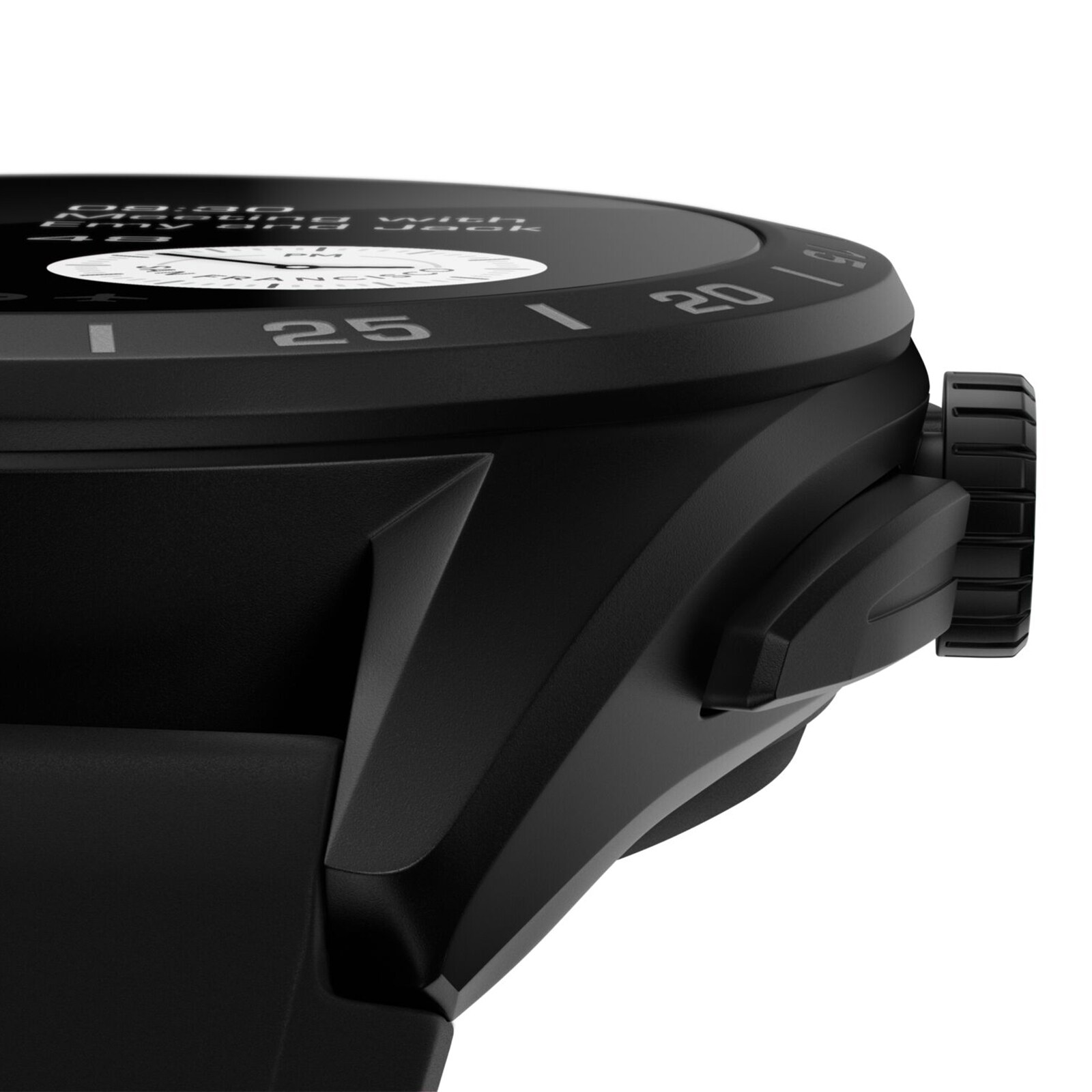 Replica TAG Heuer Connected Calibre E4 45mm - 2022 - Titanium Case - Black Rubber Strap SBR8A80.BT6261