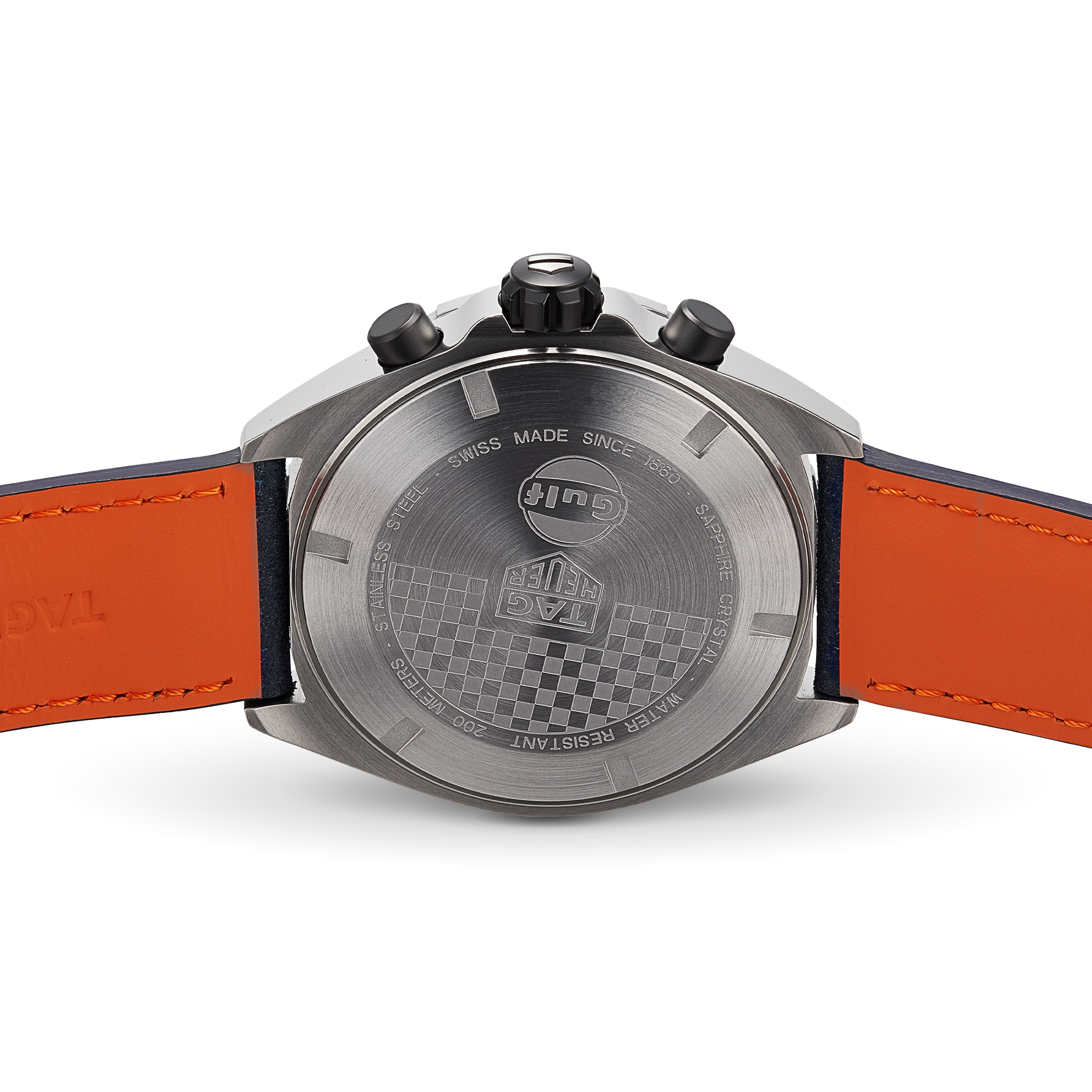 Replica TAG Heuer Formula 1 Gulf Quartz Chronograph Special Edition 43mm Mens details CAZ101N.FC8243