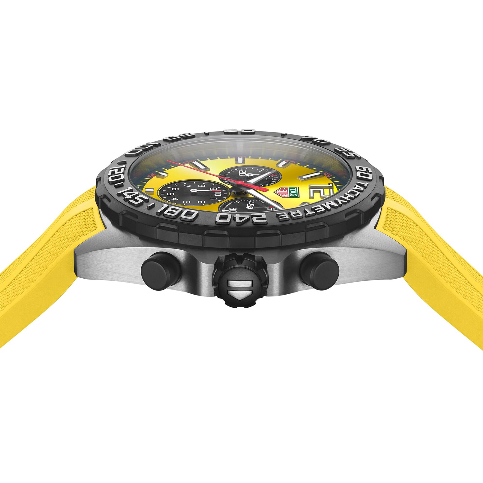 Replica TAG Heuer Formula 1 Chronograph 43mm Mens details Yellow CAZ101AM.FT8054 3 Replica TAG Heuer Formula 1 Chronograph 43mm Mens details Yellow CAZ101AM.FT8054