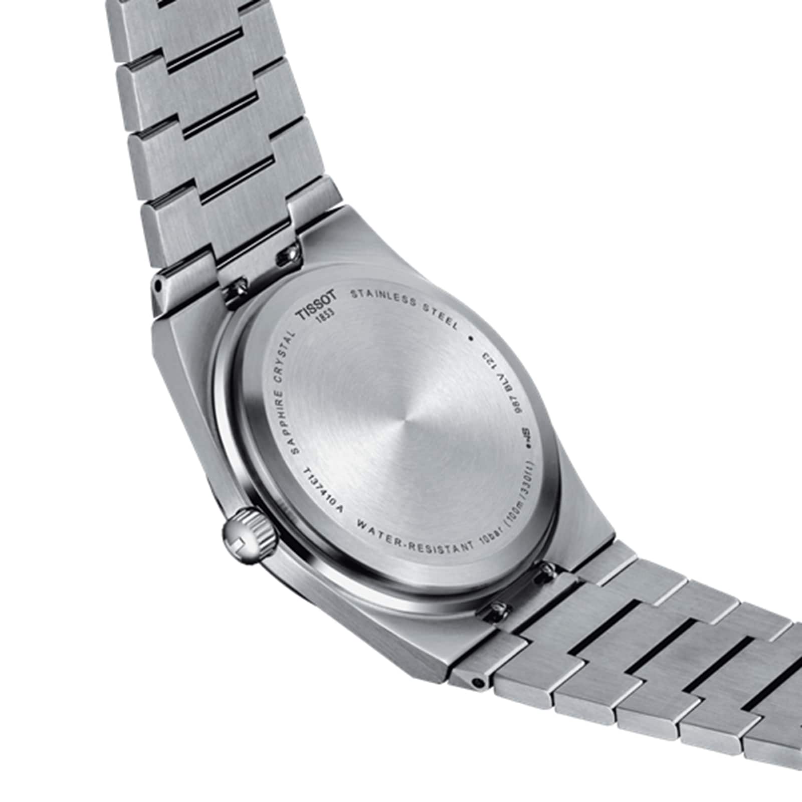 Replica Tissot T-Classic PRX 39.5mm Mens details Blue T1374101104100 3 Replica Tissot T-Classic PRX 39.5mm Mens details Blue T1374101104100