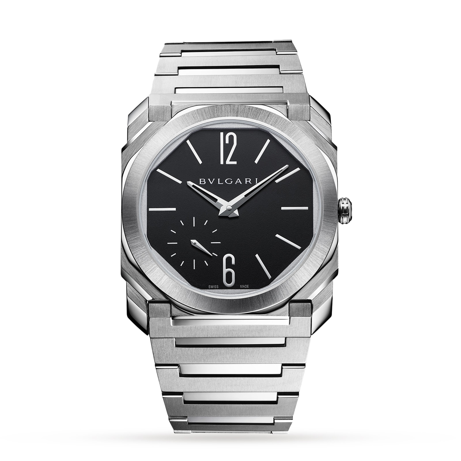 Replica Bvlgari Octo Finissimo 40mm Black Dial Automatic Stainless Steel Mens details 103297 3 Replica Bvlgari Octo Finissimo 40mm Black Dial Automatic Stainless Steel Mens details 103297