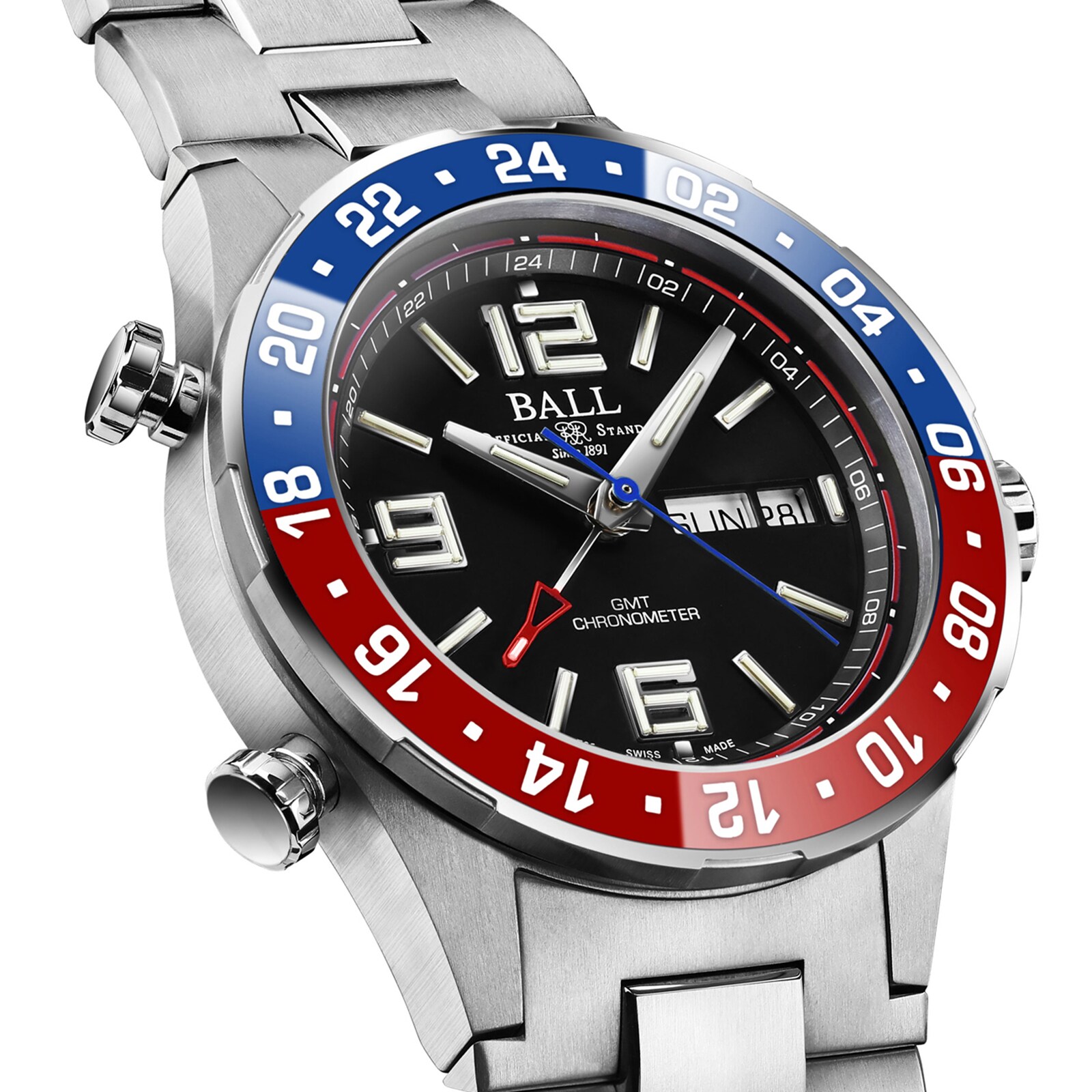 Replica BALL Roadmaster Marine GMT Ceramic Limited Edition 40mm Mens details DG3030B-S4C-BK 3 Replica BALL Roadmaster Marine GMT Ceramic Limited Edition 40mm Mens details DG3030B-S4C-BK