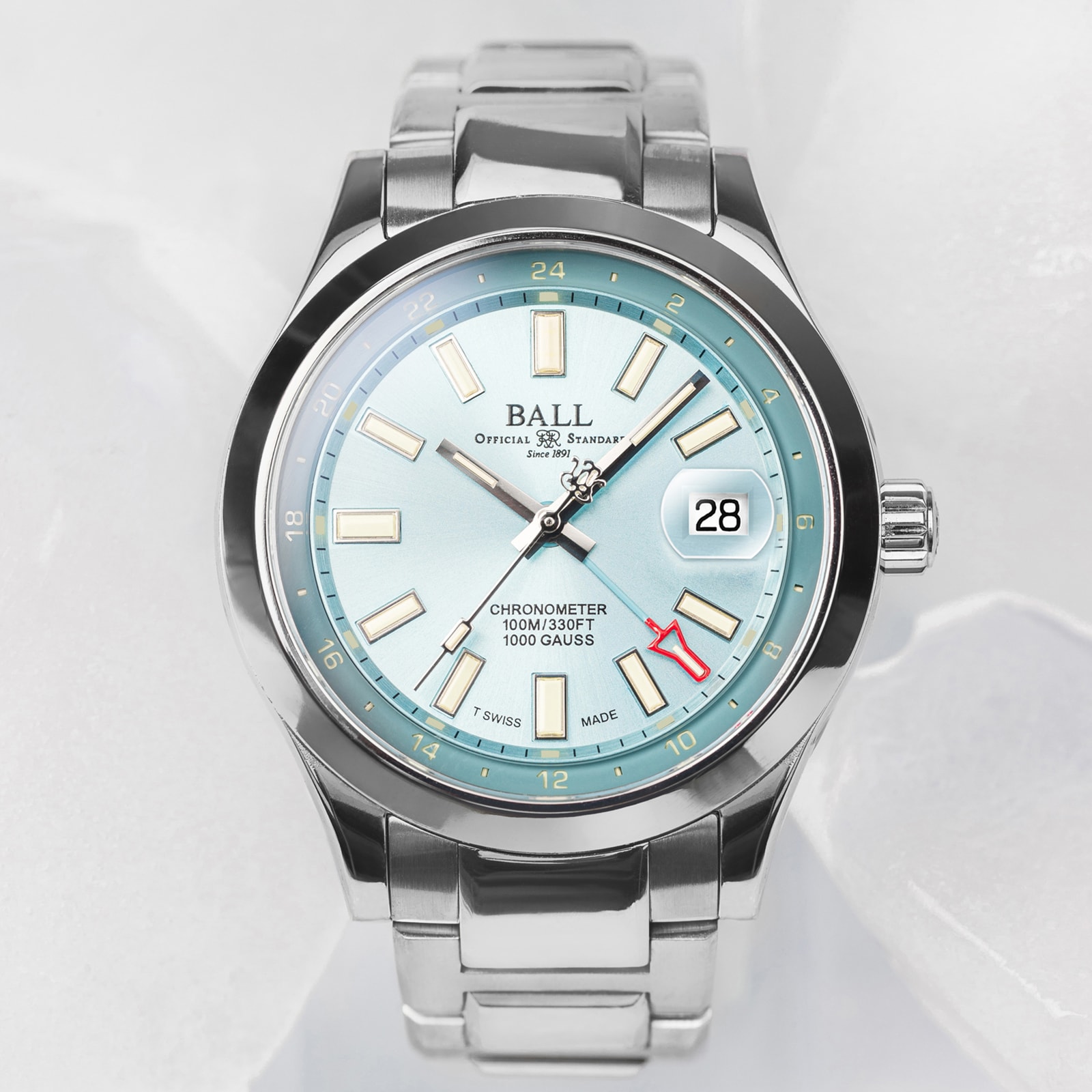 Replica BALL Engineer III Endurance 1917 GMT 41mm Mens details Blue GM9100C-S2C-IBE 3 Replica BALL Engineer III Endurance 1917 GMT 41mm Mens details Blue GM9100C-S2C-IBE