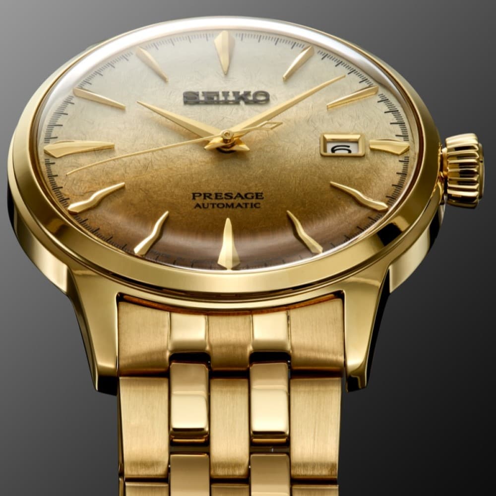 Replica Seiko Beer Julep Presage Cocktail Time European US exclusive 40.5mm Mens details SRPK46J1 3 Replica Seiko Beer Julep Presage Cocktail Time European US exclusive 40.5mm Mens details SRPK46J1